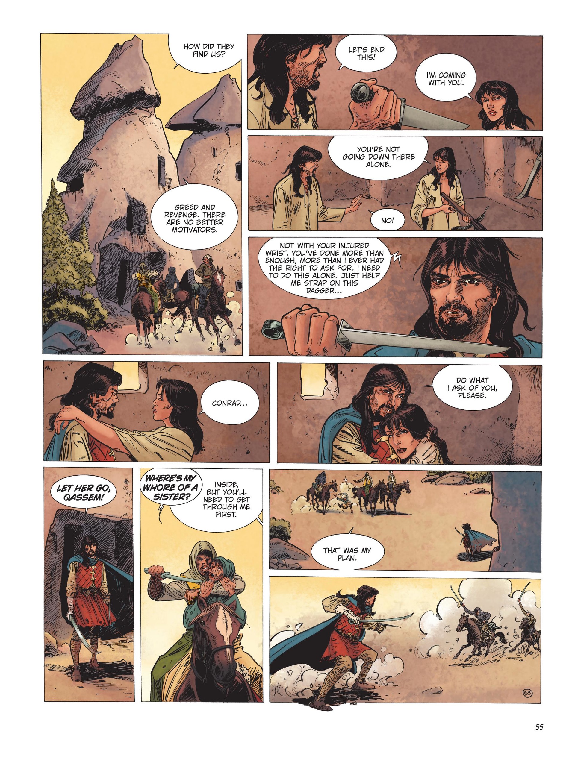 Read online The Last Templar comic -  Issue #6 - 56