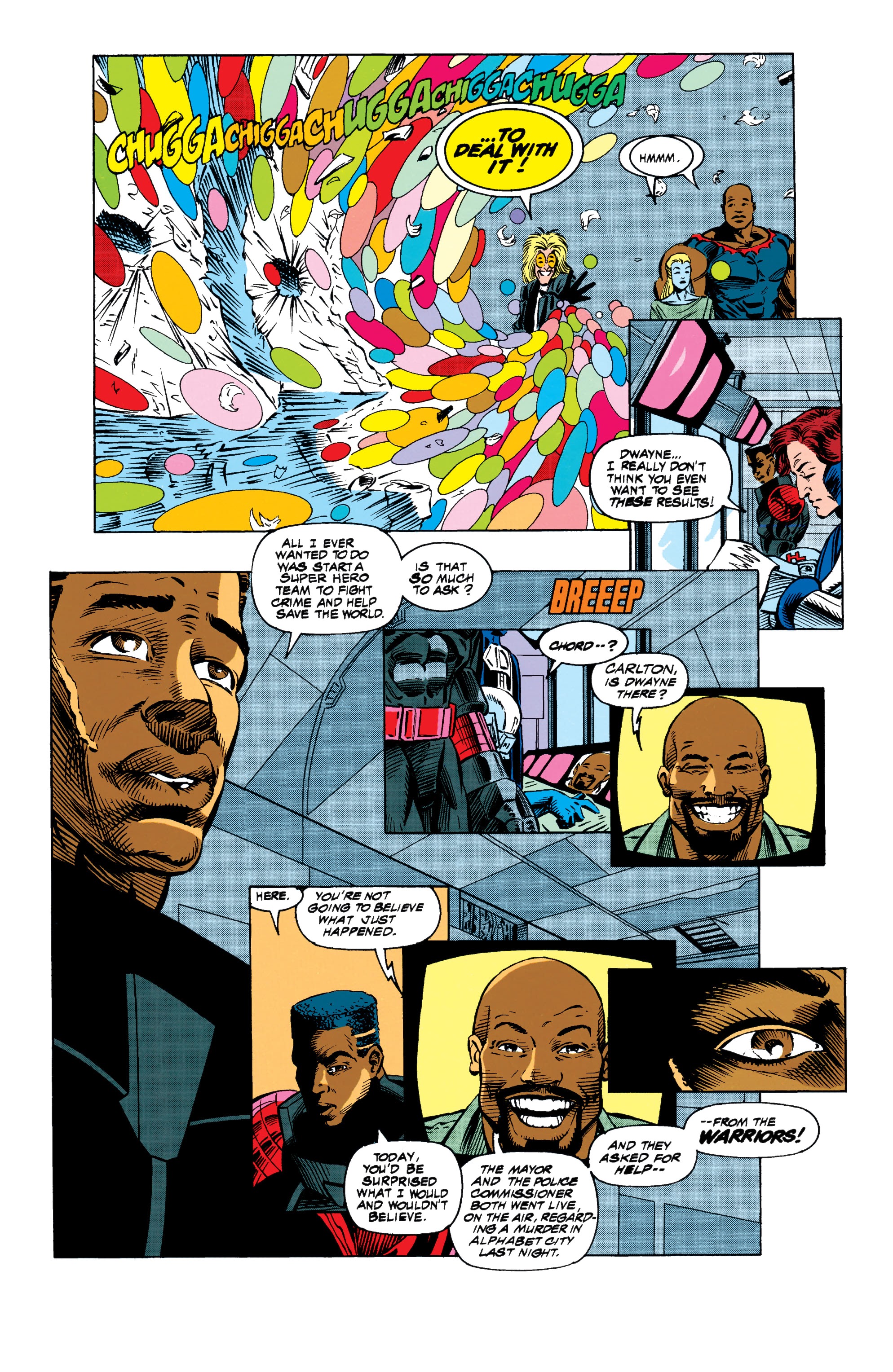 Read online The New Warriors comic -  Issue #52 - 9