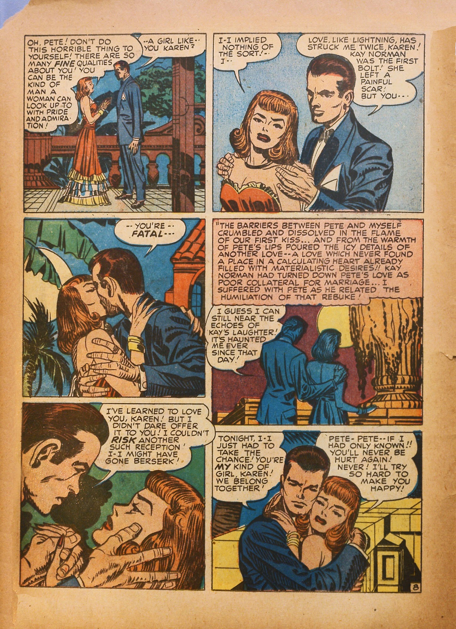 Read online Young Love (1949) comic -  Issue #1 - 10