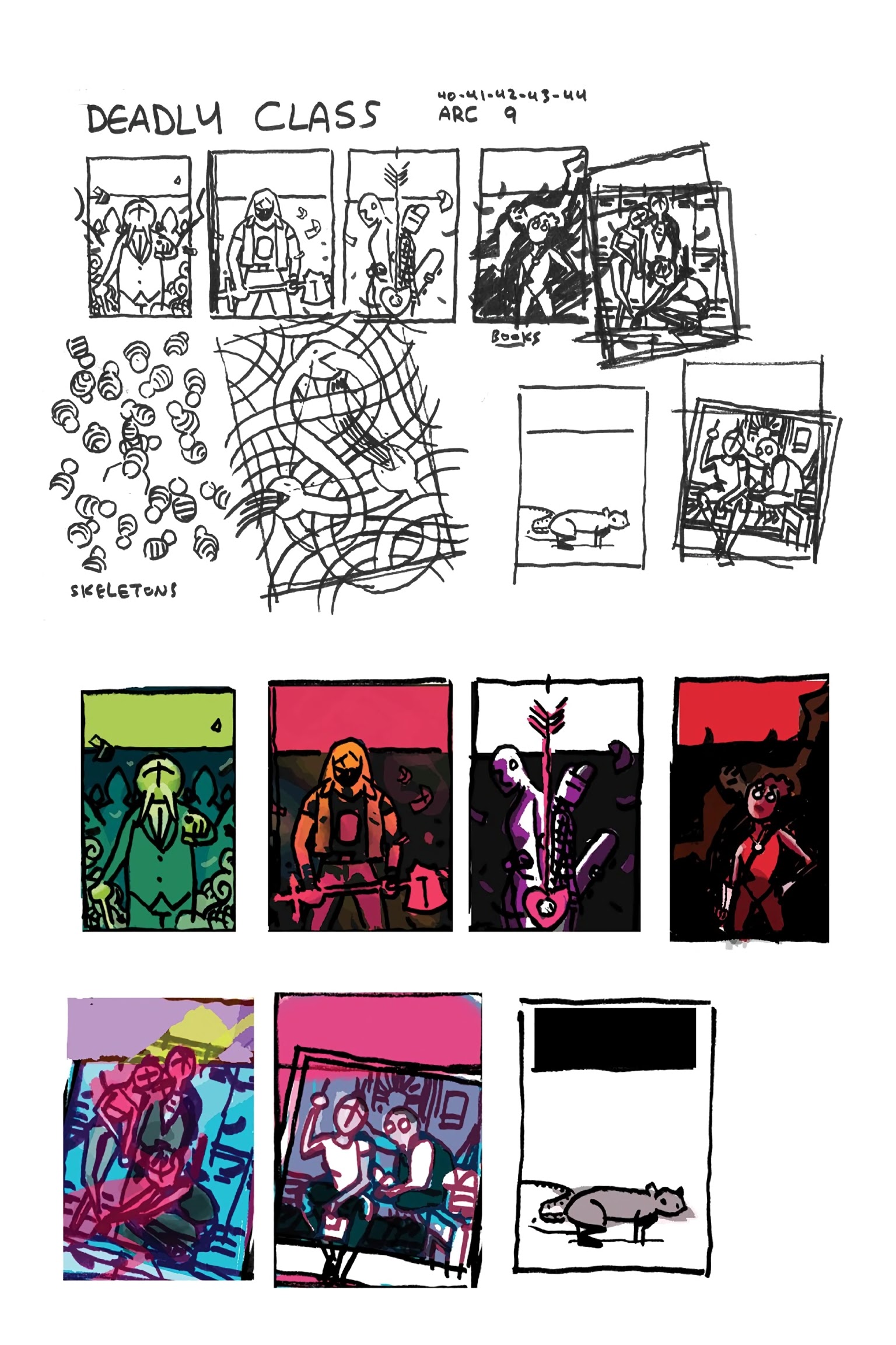 Read online Deadly Class comic -  Issue # _Deluxe Edition Teen Age Riot (Part 4) - 54