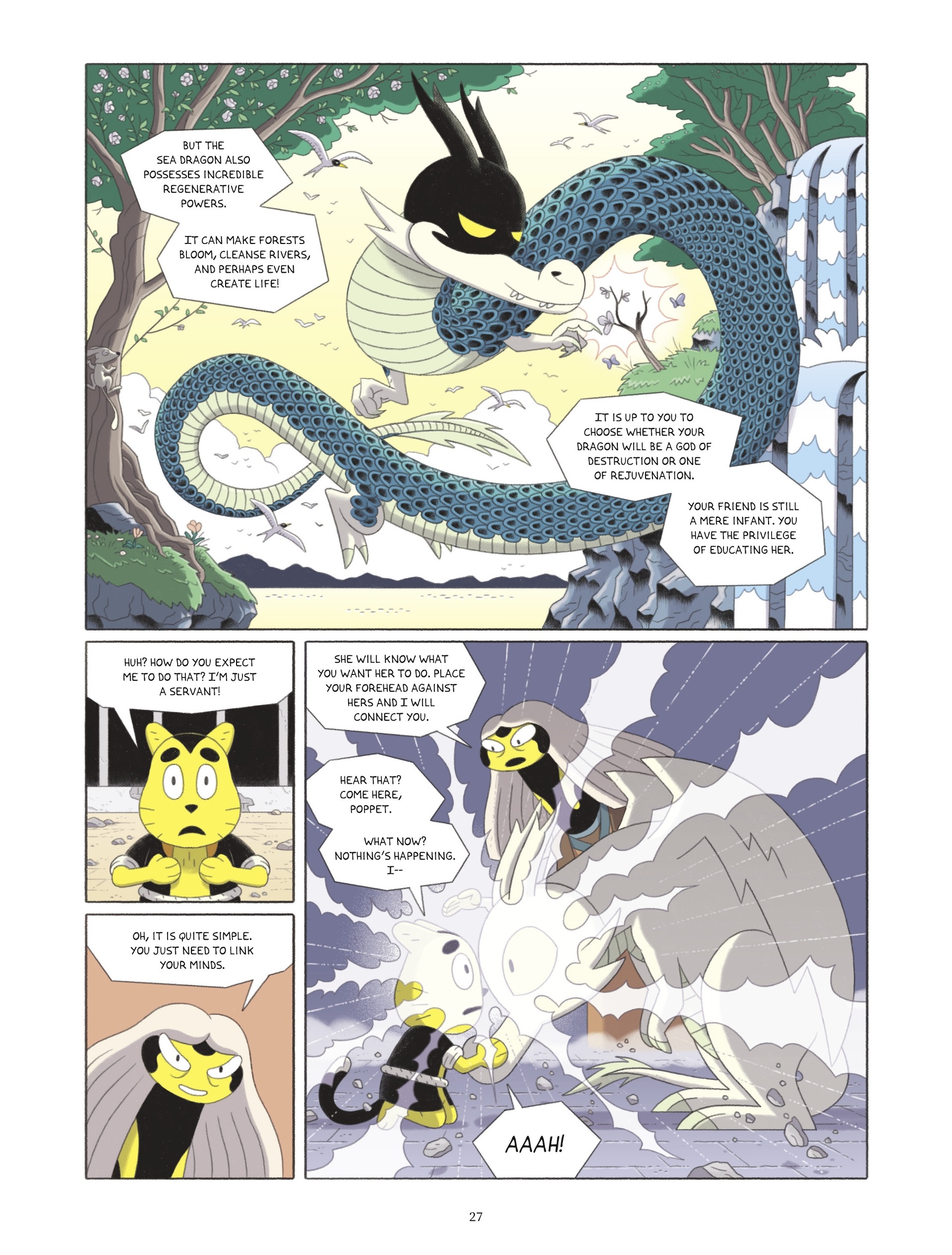 Read online Menji and the Ruins of Mount Mystery comic -  Issue # Full - 27