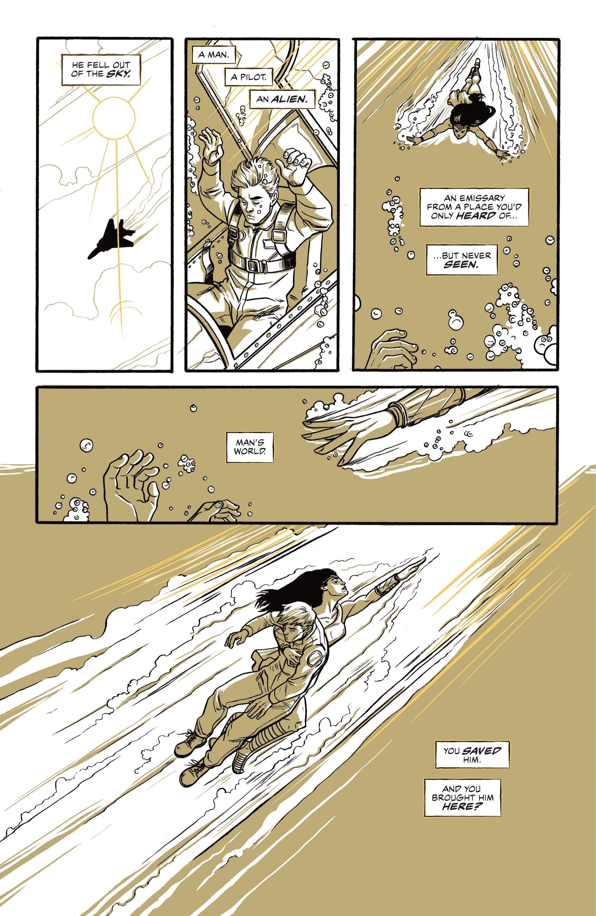 Read online Wonder Woman Black & Gold comic -  Issue #3 - 4