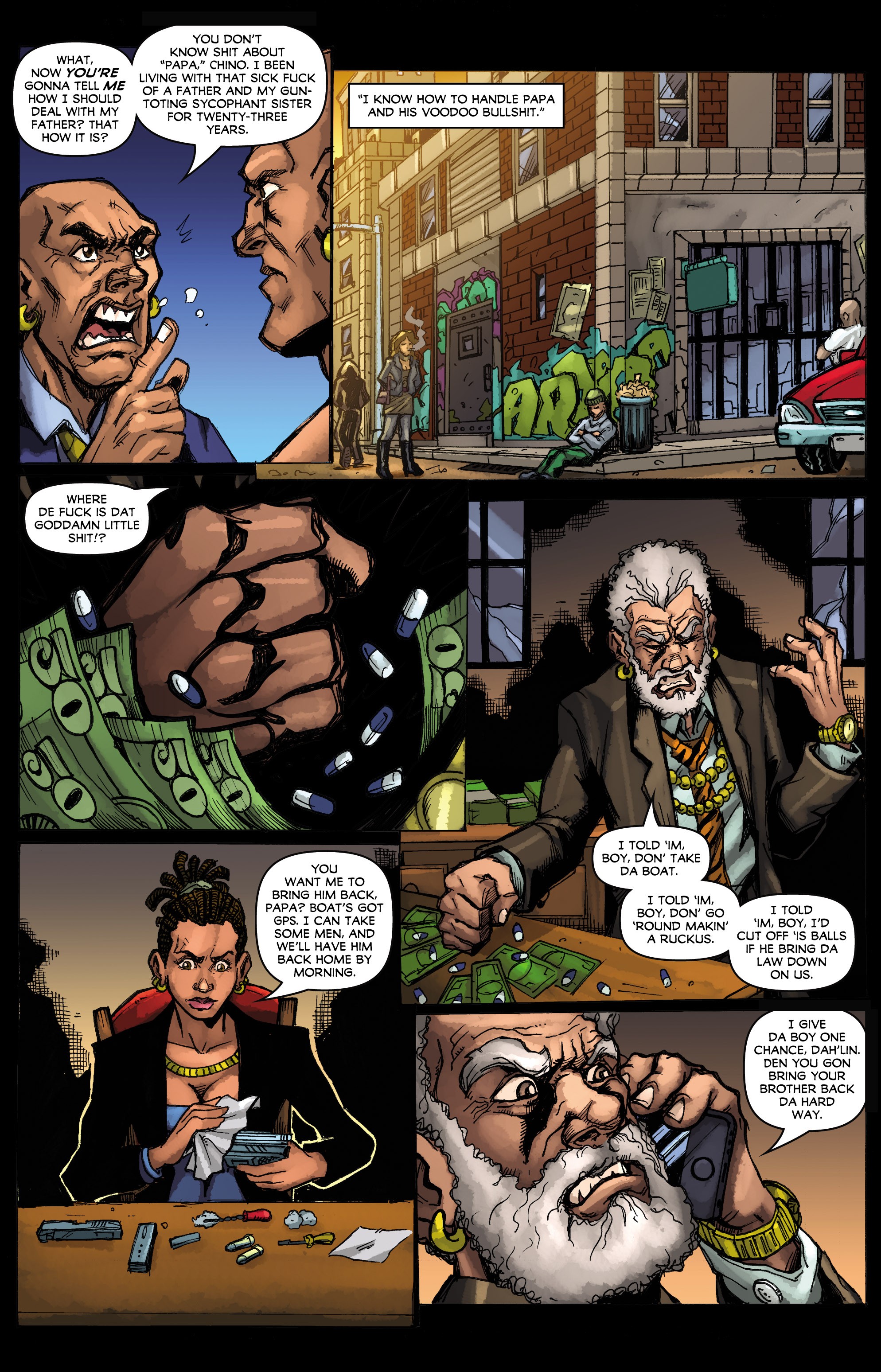 Read online Hatchet: Vengeance comic -  Issue #1 - 4