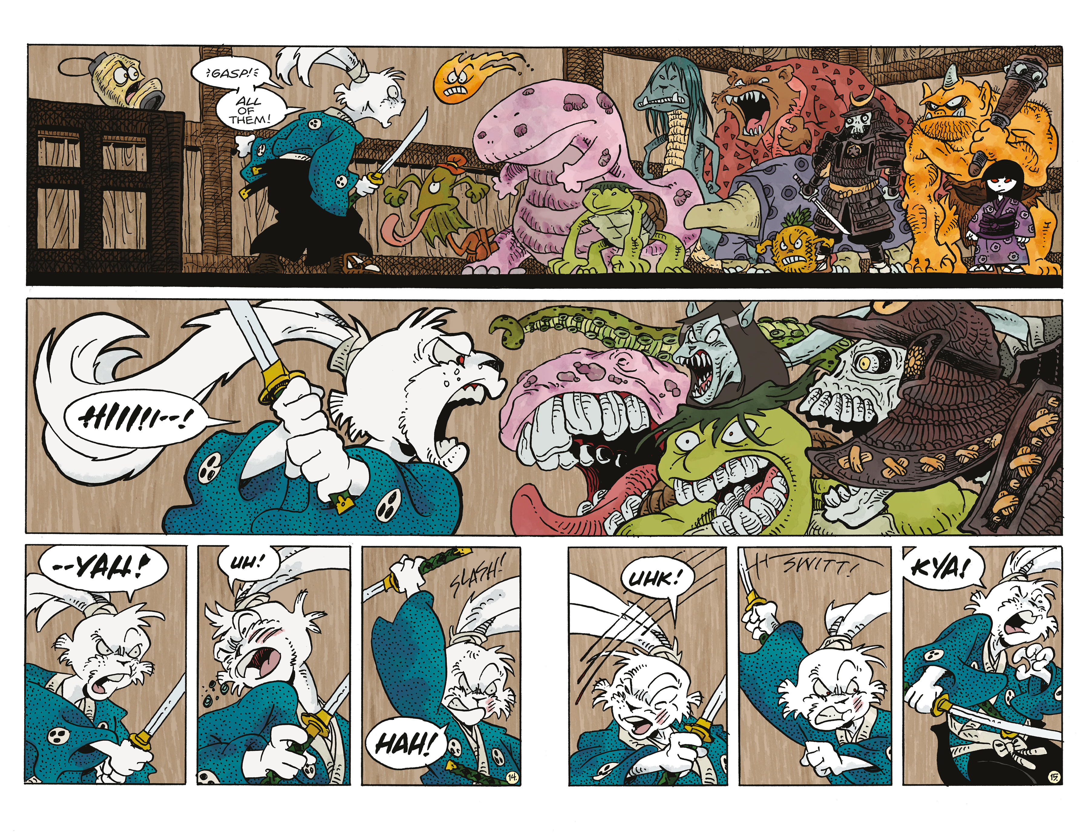 Read online Space Usagi: Yokai Hunter comic -  Issue # Full - 16