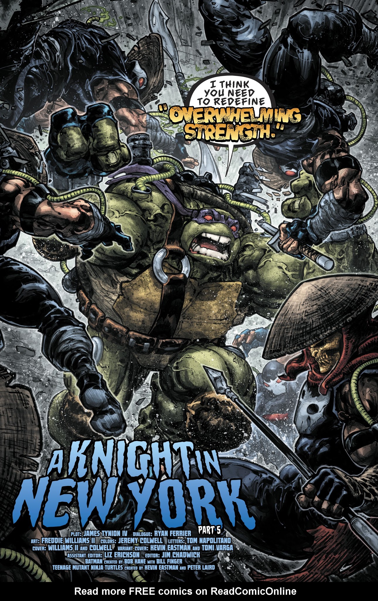 Read online Batman/Teenage Mutant Ninja Turtles II comic -  Issue #5 - 5