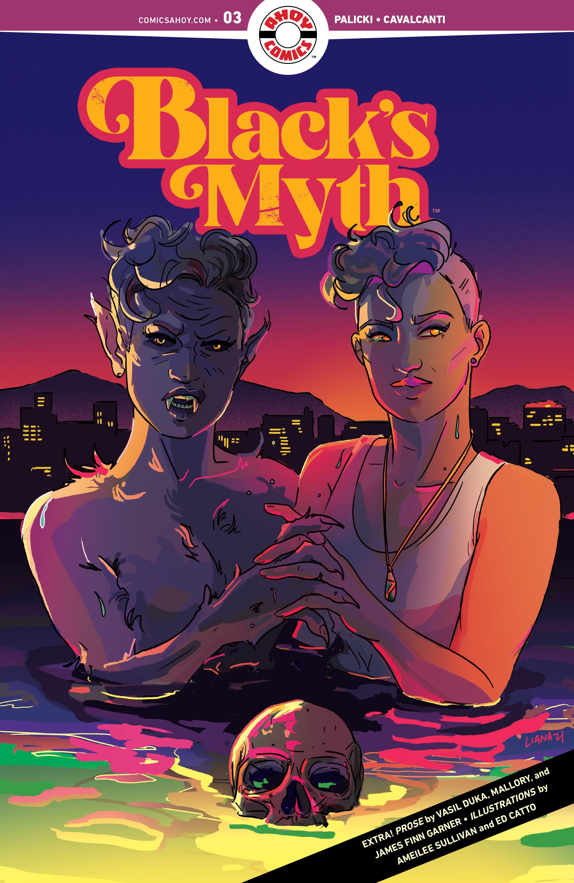 Read online Black's Myth comic -  Issue #3 - 1