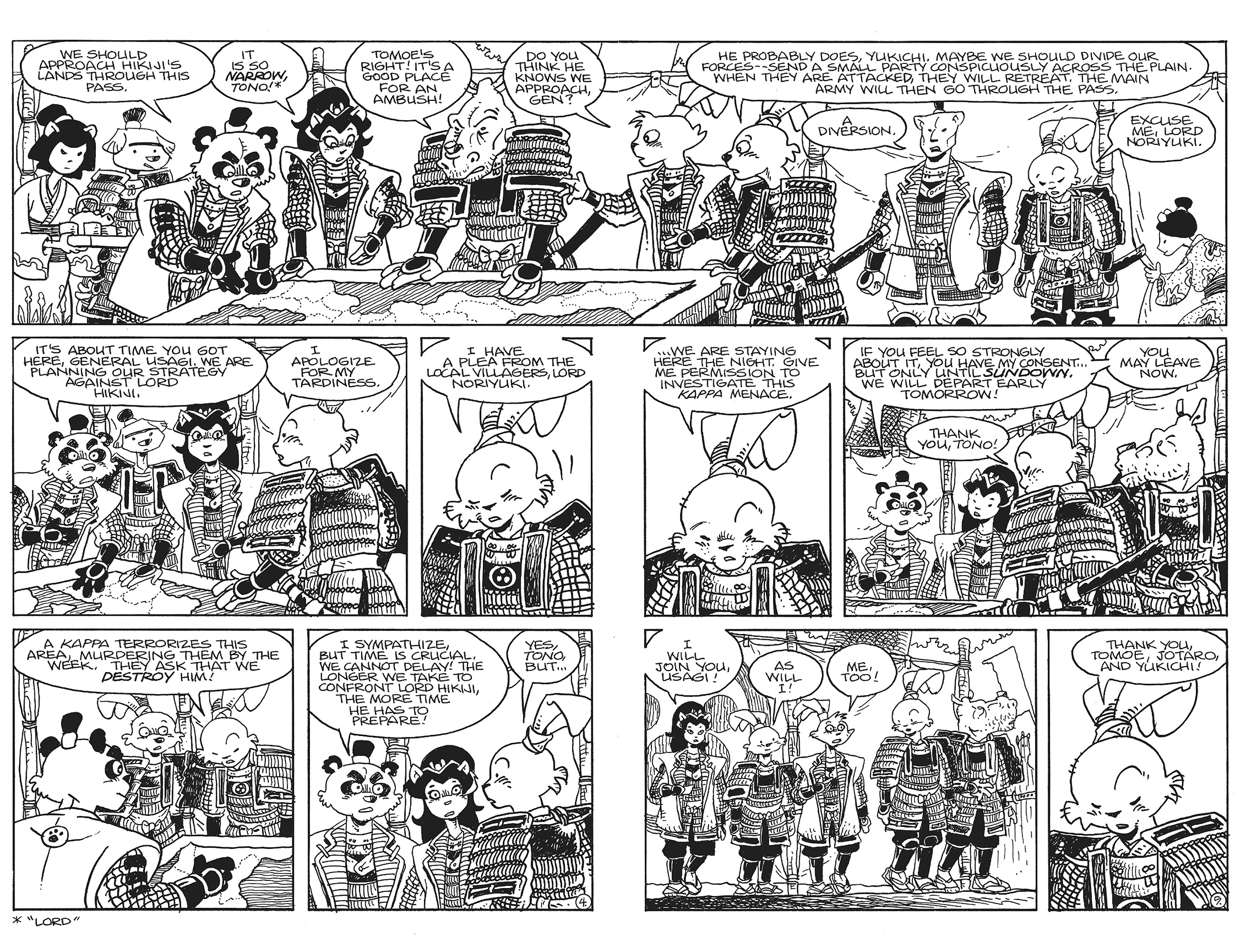 Read online Teenage Mutant Ninja Turtles/Usagi Yojimbo: WhereWhen #1: Director’s Cut comic -  Issue #1: Director’s Cut Full - 6