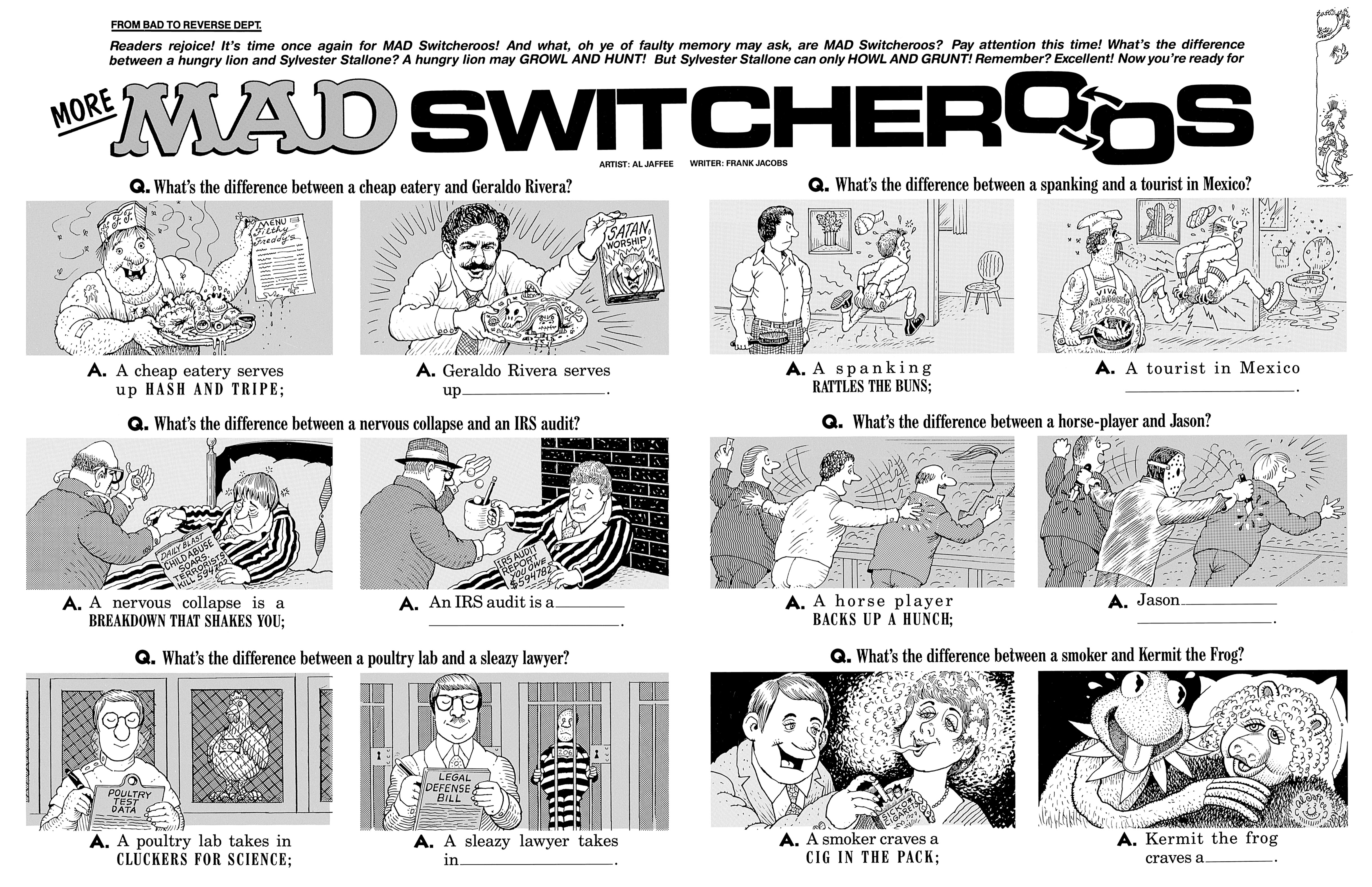 Read online MAD Magazine comic -  Issue #20 - 57