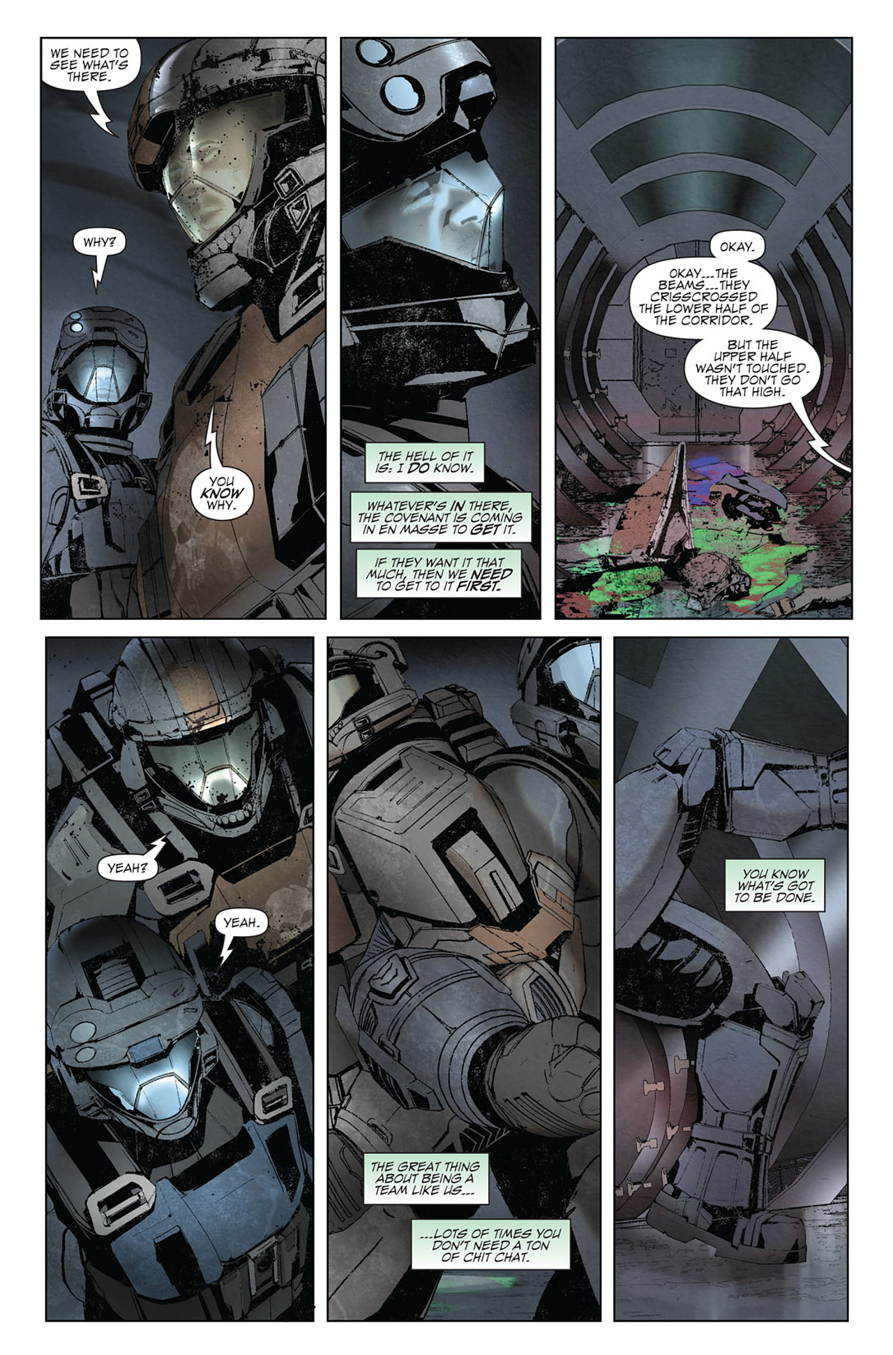 Read online Halo: Helljumper comic -  Issue # Full - 113