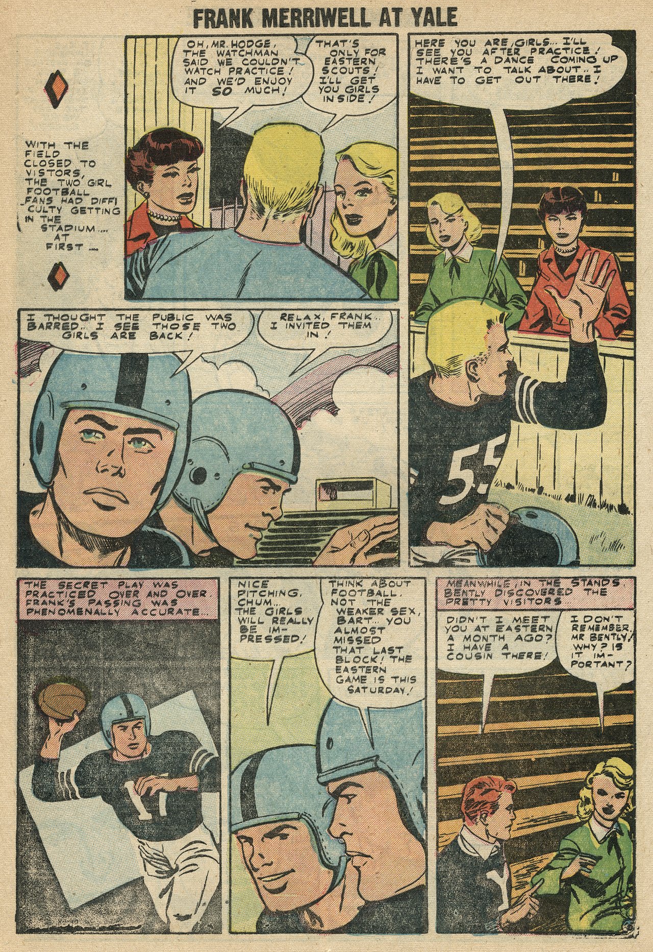 Read online Frank Merriwell At Yale comic -  Issue #4 - 13
