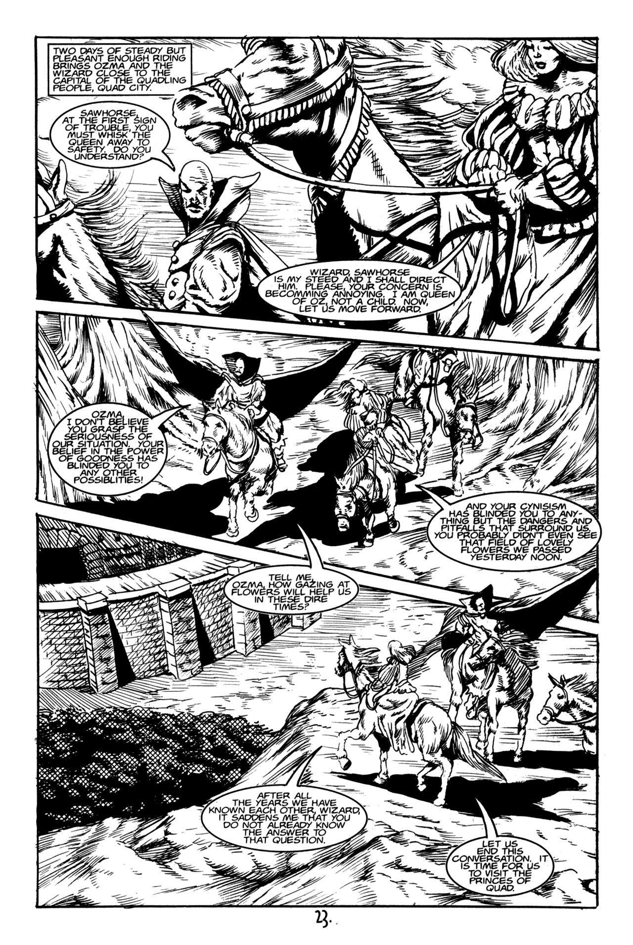 Read online Dark Oz comic -  Issue #2 - 25