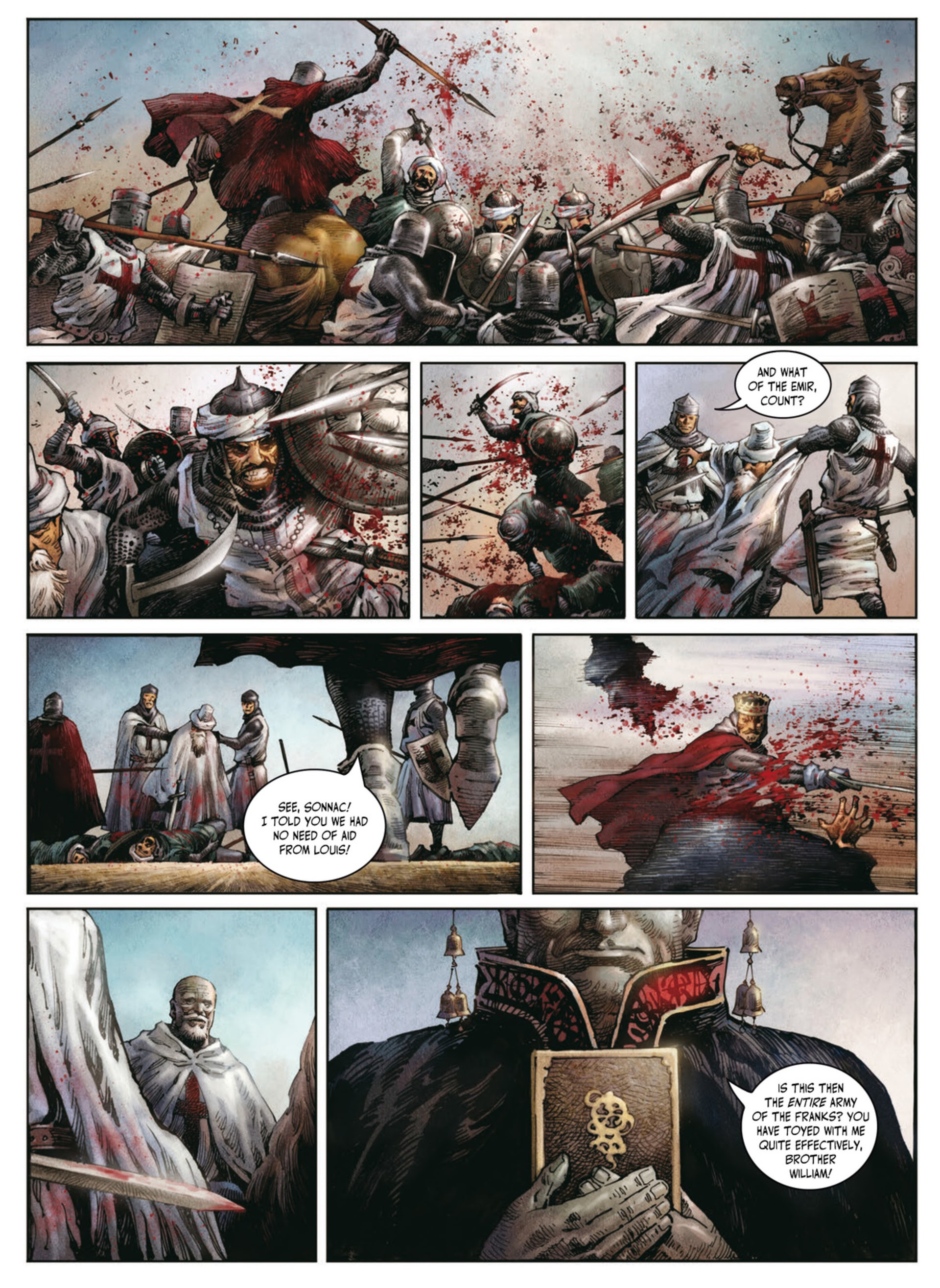 Read online Crusades comic -  Issue #3 - 40