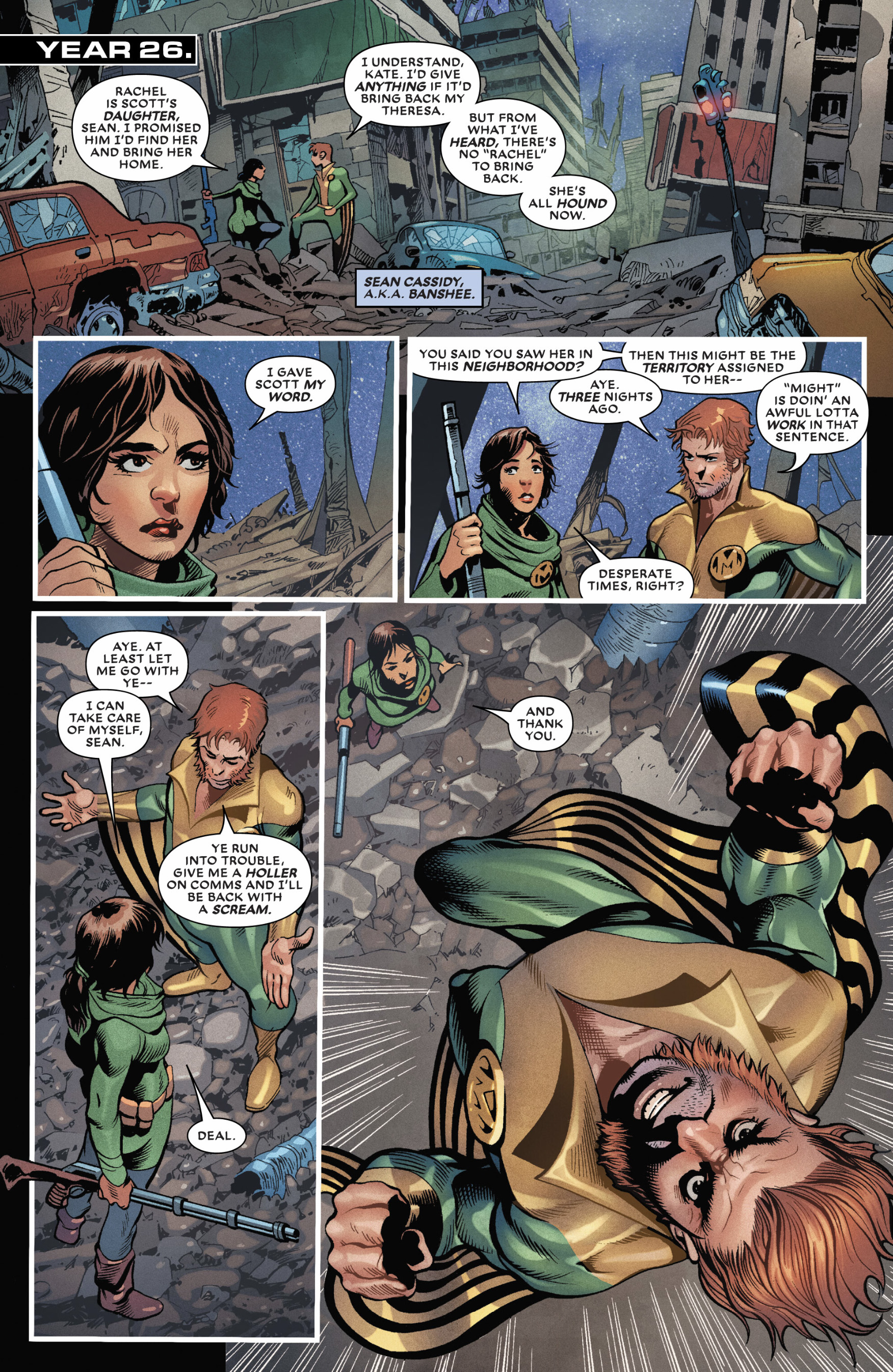 Read online X-Men: Days of Future Past: Doomsday comic -  Issue #3 - 10