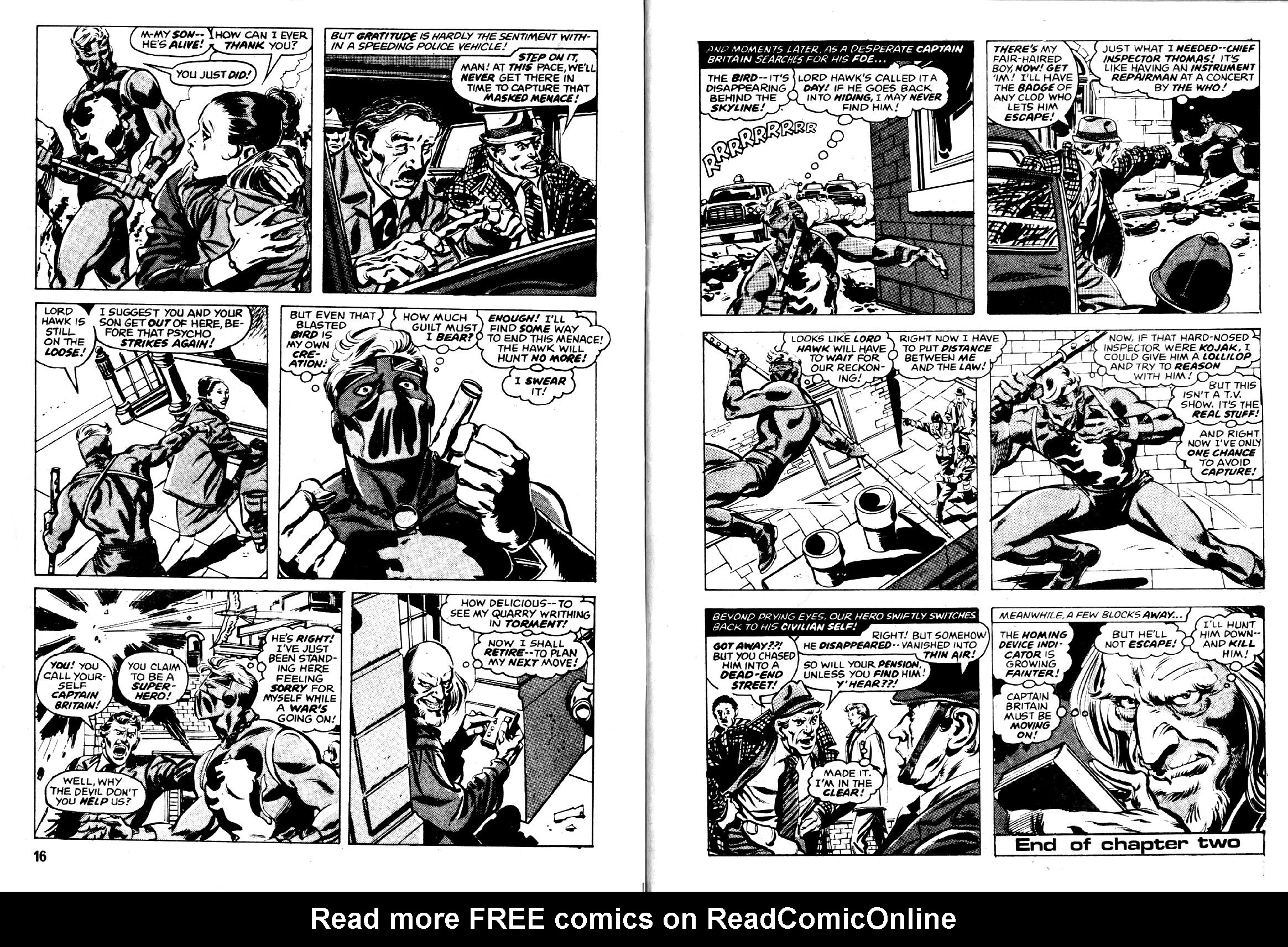 Read online Captain Britain (1976) comic -  Issue # _Special 2 - 9