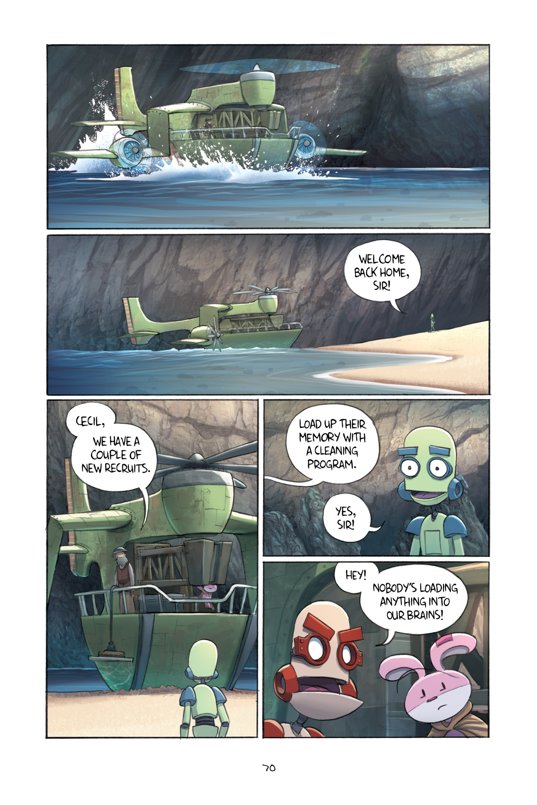 Read online Amulet comic -  Issue #4 - 70