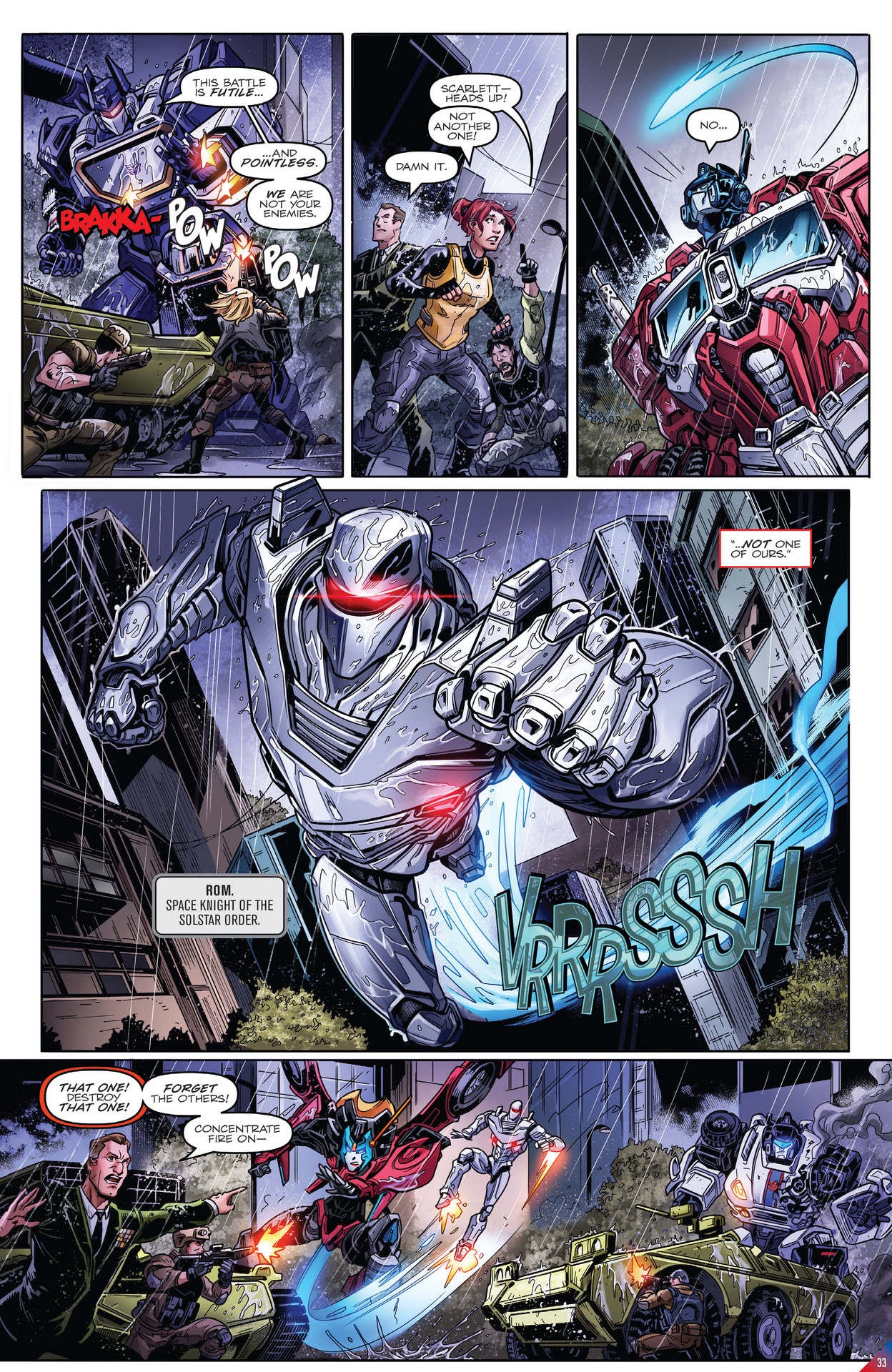 Read online Transformers: The IDW Collection Phase Three comic -  Issue # TPB 1 (Part 1) - 33