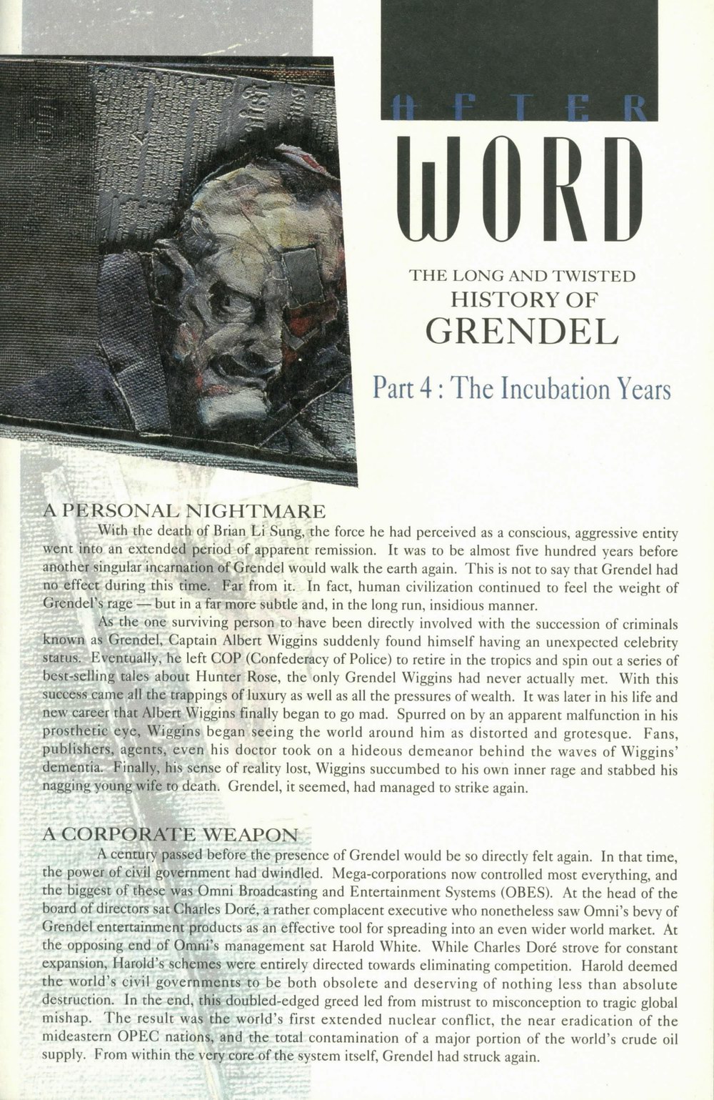 Read online Grendel: War Child comic -  Issue #6 - 27