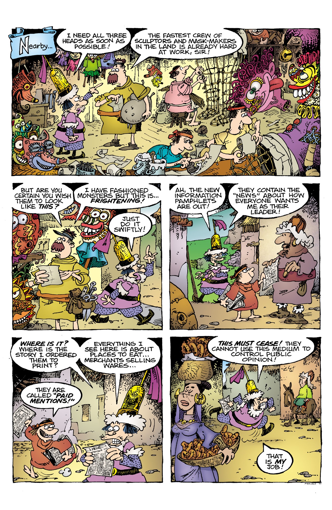 Read online Sergio Aragonés' Groo: Mightier Than the Sword comic -  Issue # _TPB - 93