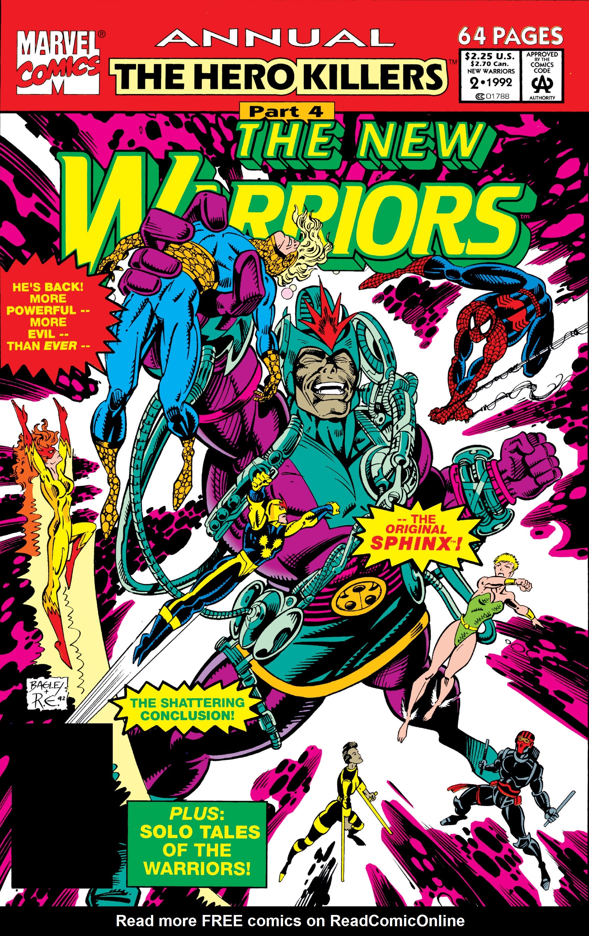 Read online The New Warriors comic -  Issue # _Annual 2 - 1