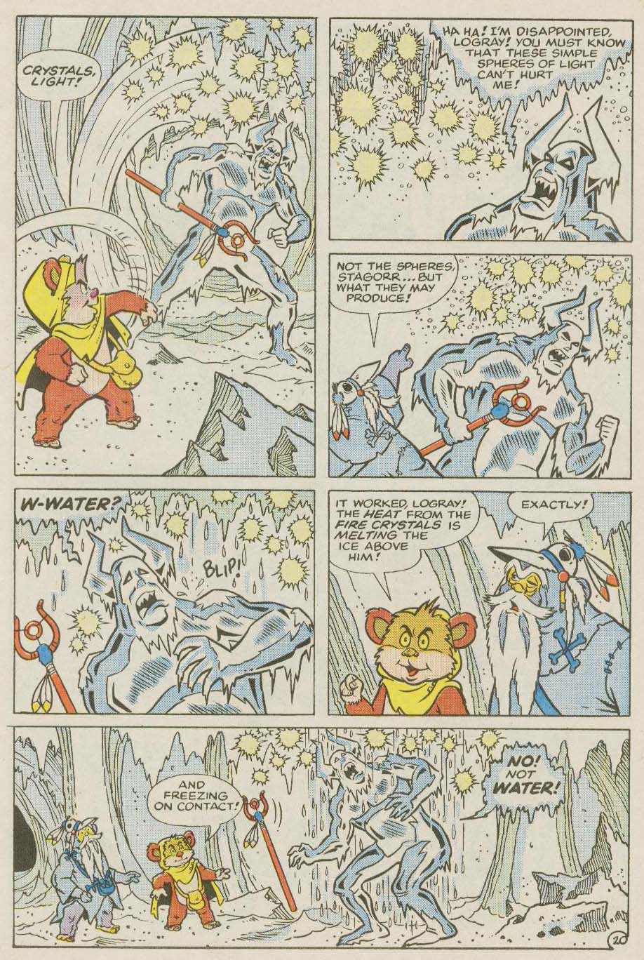 Read online Ewoks (1987) comic -  Issue #6 - 21