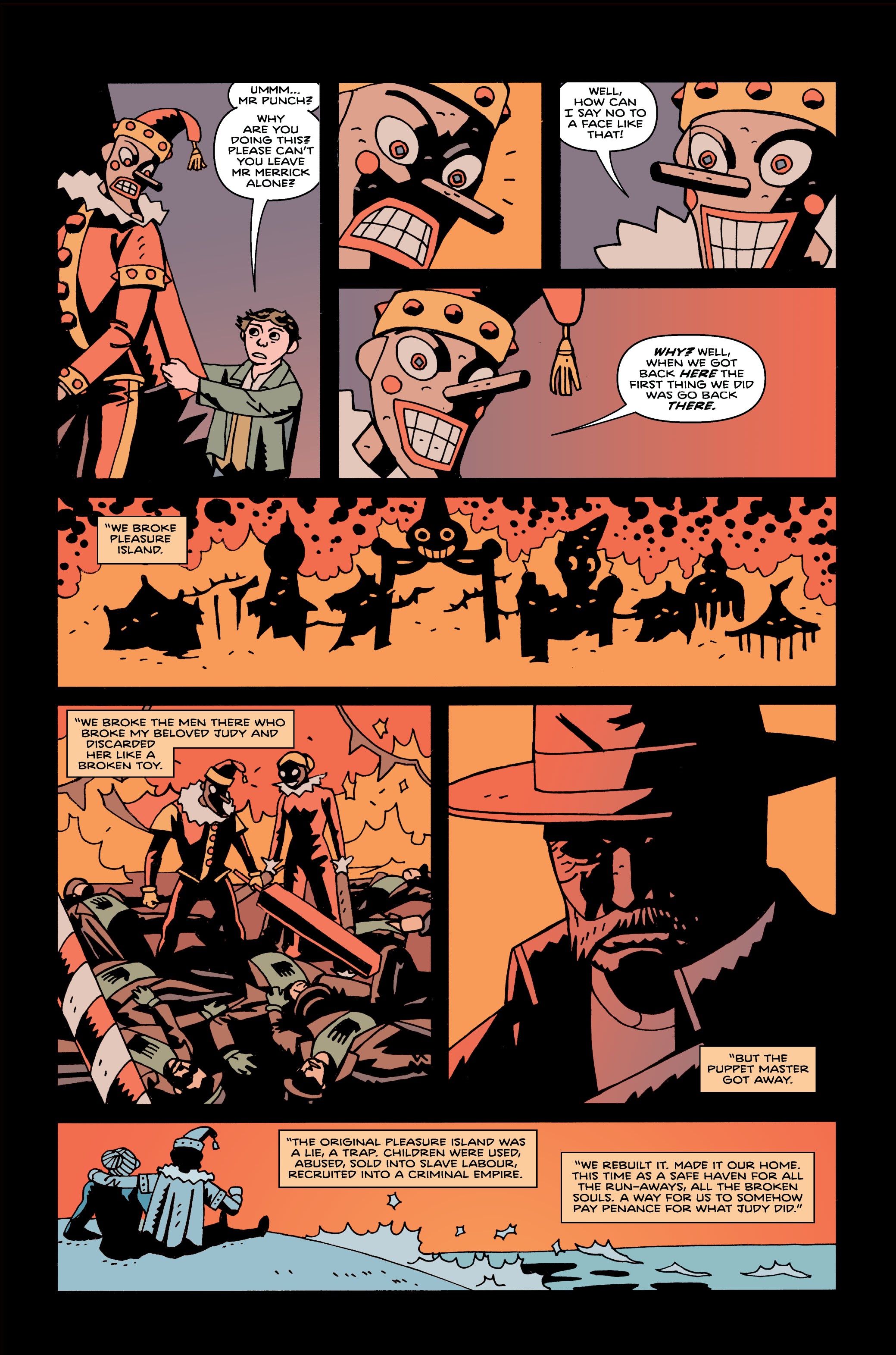 Read online Merrick: The Sensational Elephantman comic -  Issue #11 - 11