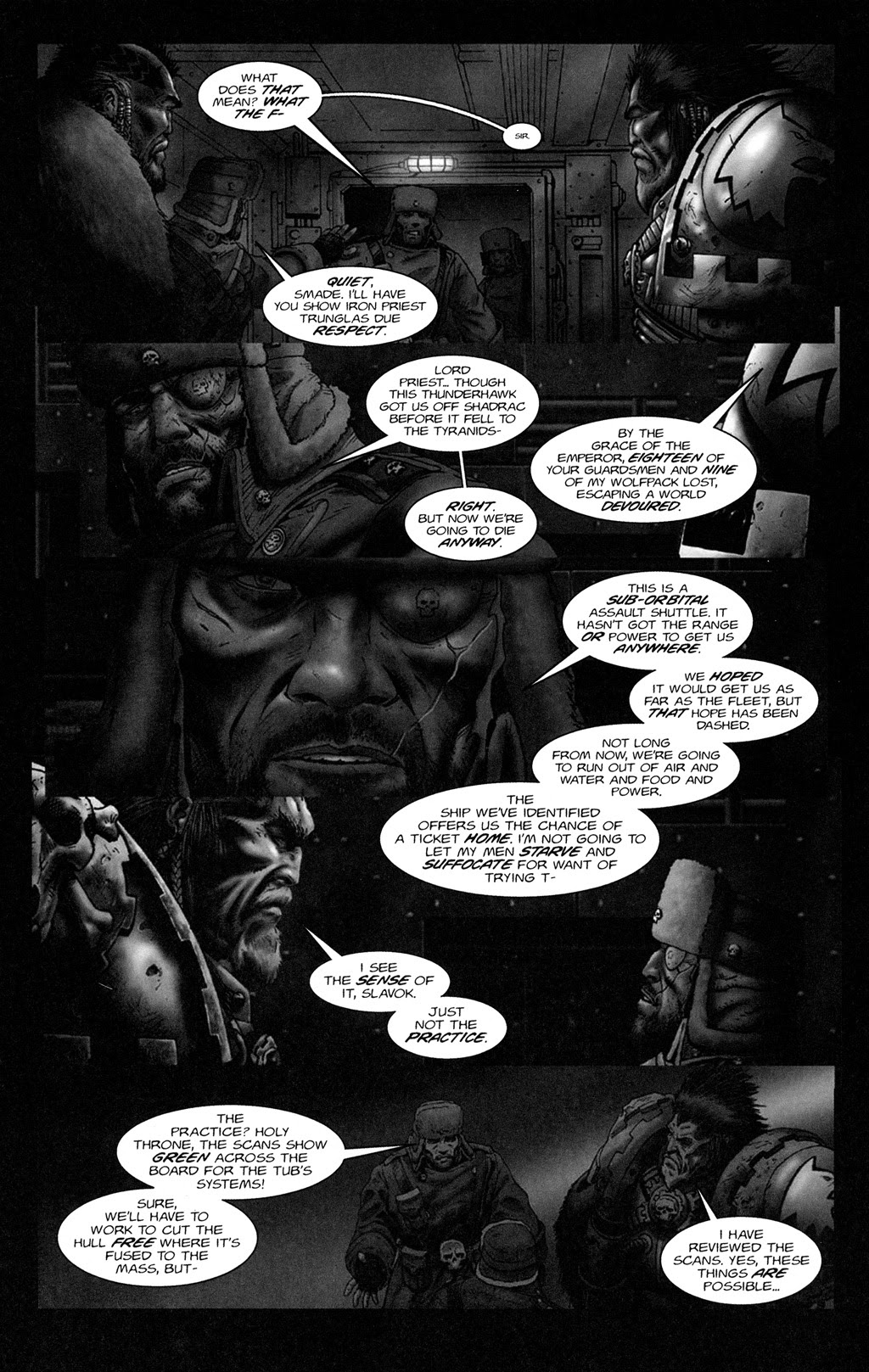 Read online Warhammer 40,000: Lone Wolves comic -  Issue # TPB - 72