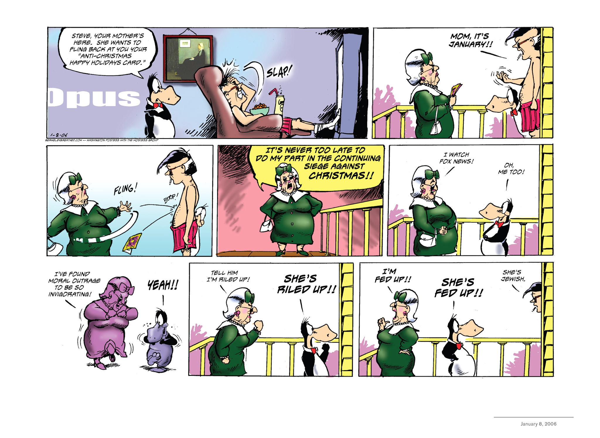 Read online Opus Complete Sunday Strips From 2003-2008 comic -  Issue # TPB (Part 2) - 18