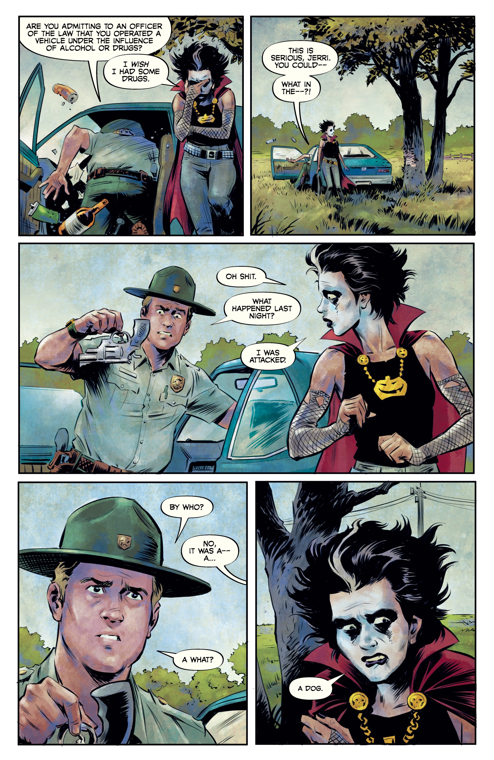 Read online Count Crowley: Reluctant Midnight Monster Hunter comic -  Issue # _TPB - 37