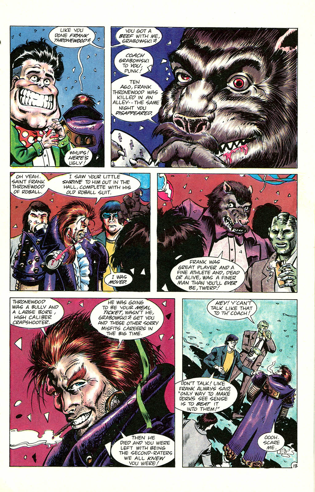 Read online Grimjack comic -  Issue #60 - 17