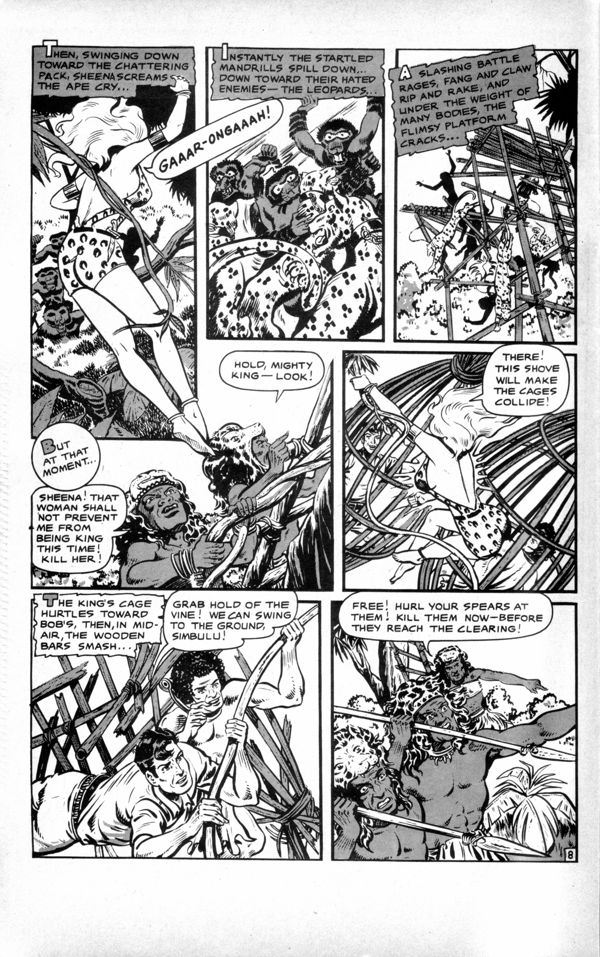 Read online Jungle Girls (1988) comic -  Issue #8 - 10