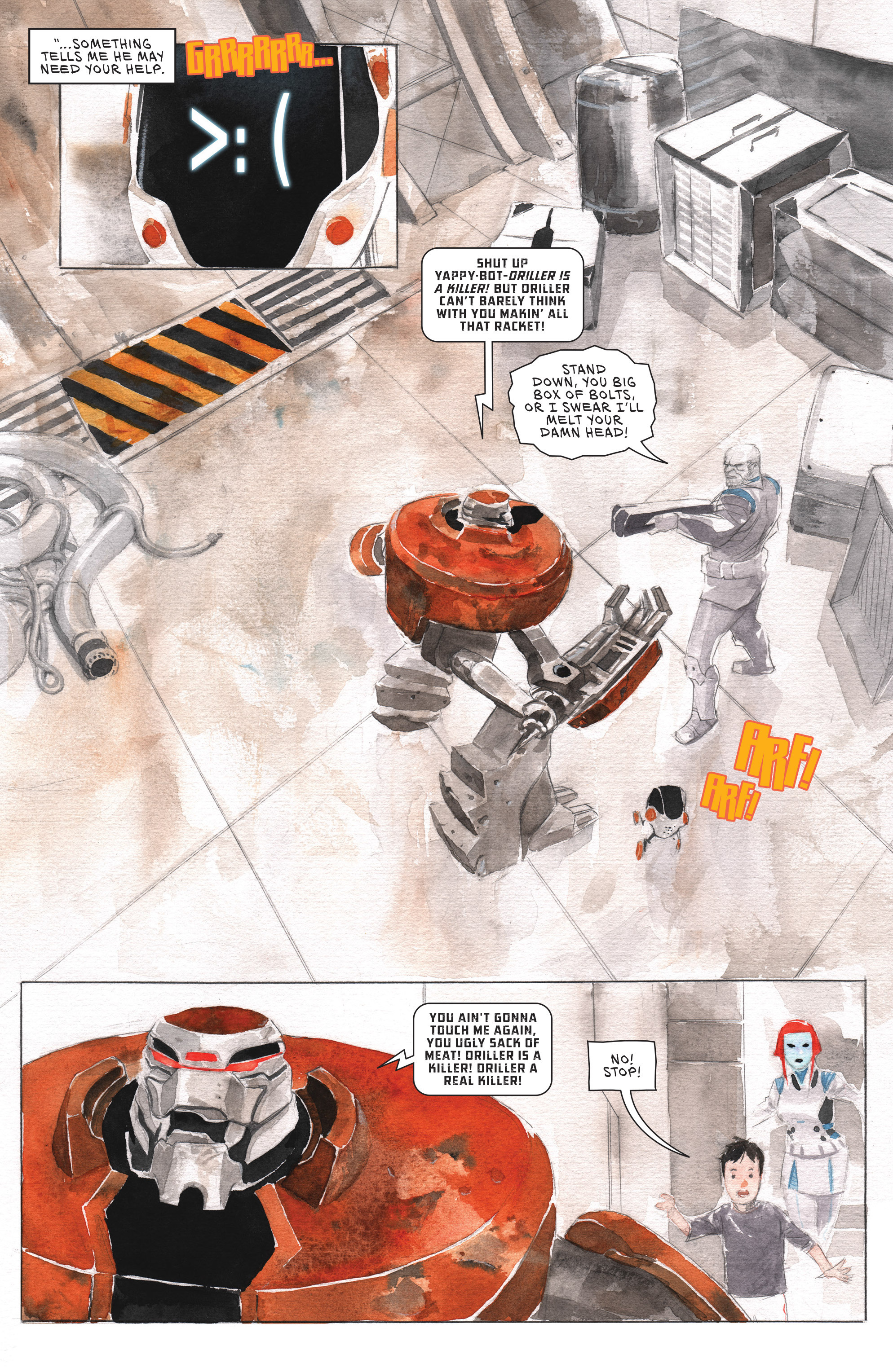 Read online Descender comic -  Issue #4 - 7