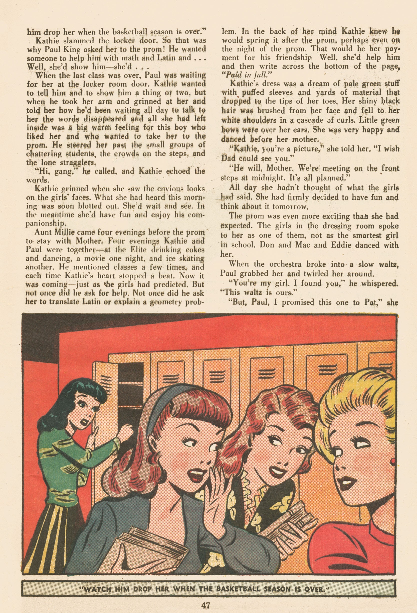 Read online Junior Miss (1947) comic -  Issue #29 - 42