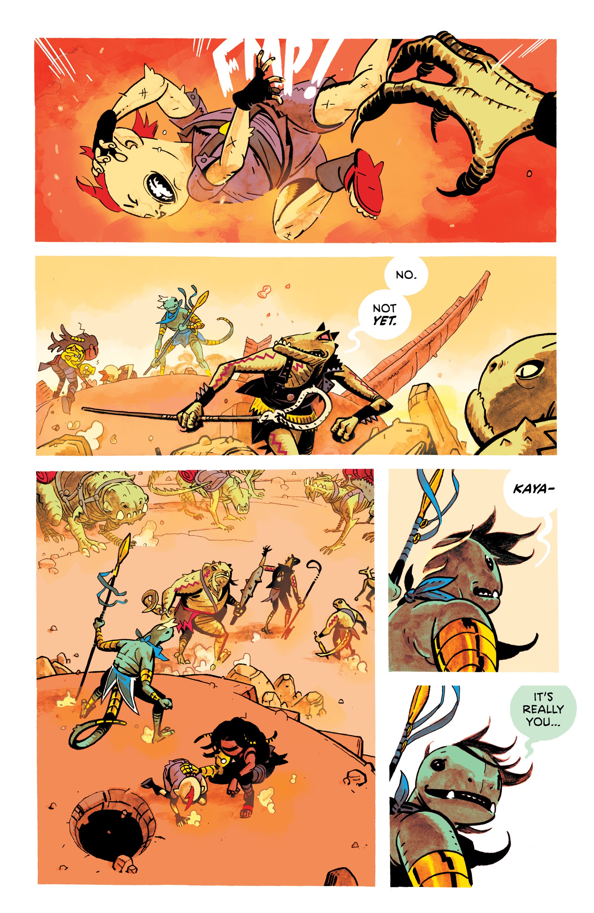 Read online Kaya comic -  Issue #1 - 19