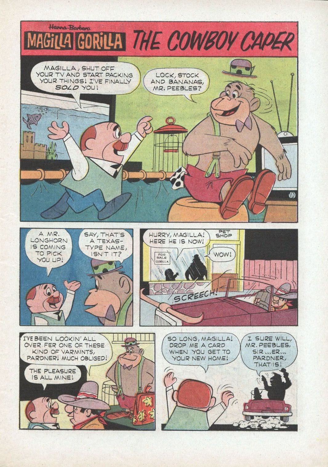 Read online Magilla Gorilla (1964) comic -  Issue #7 - 15