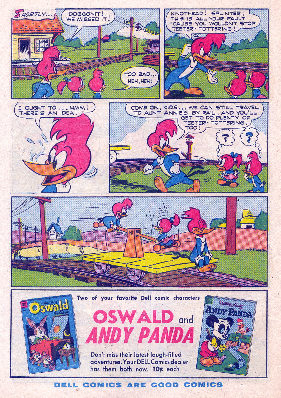 Read online Walter Lantz Woody Woodpecker (1952) comic -  Issue #30 - 34