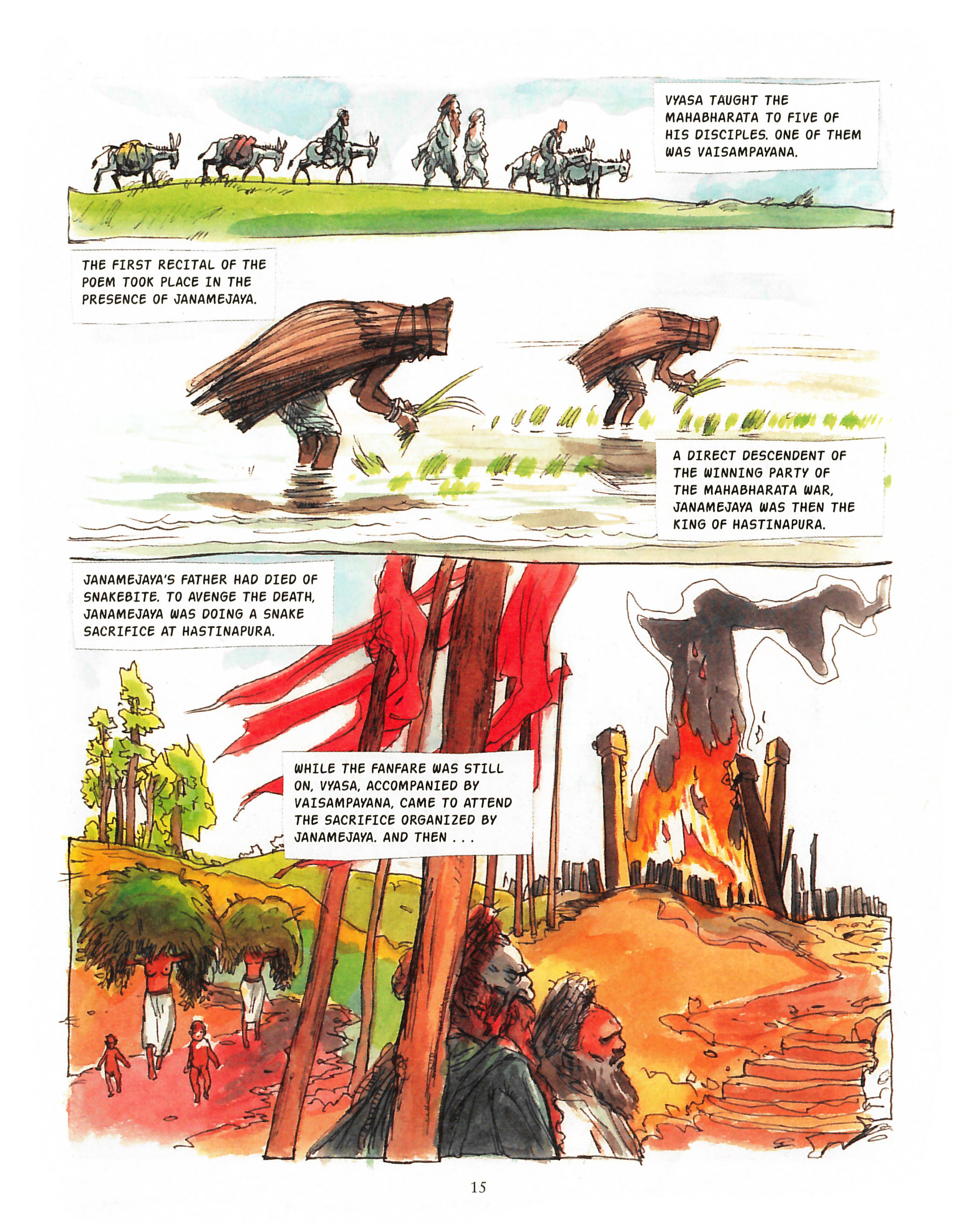 Read online Vyasa: The Beginning comic -  Issue # TPB (Part 1) - 22