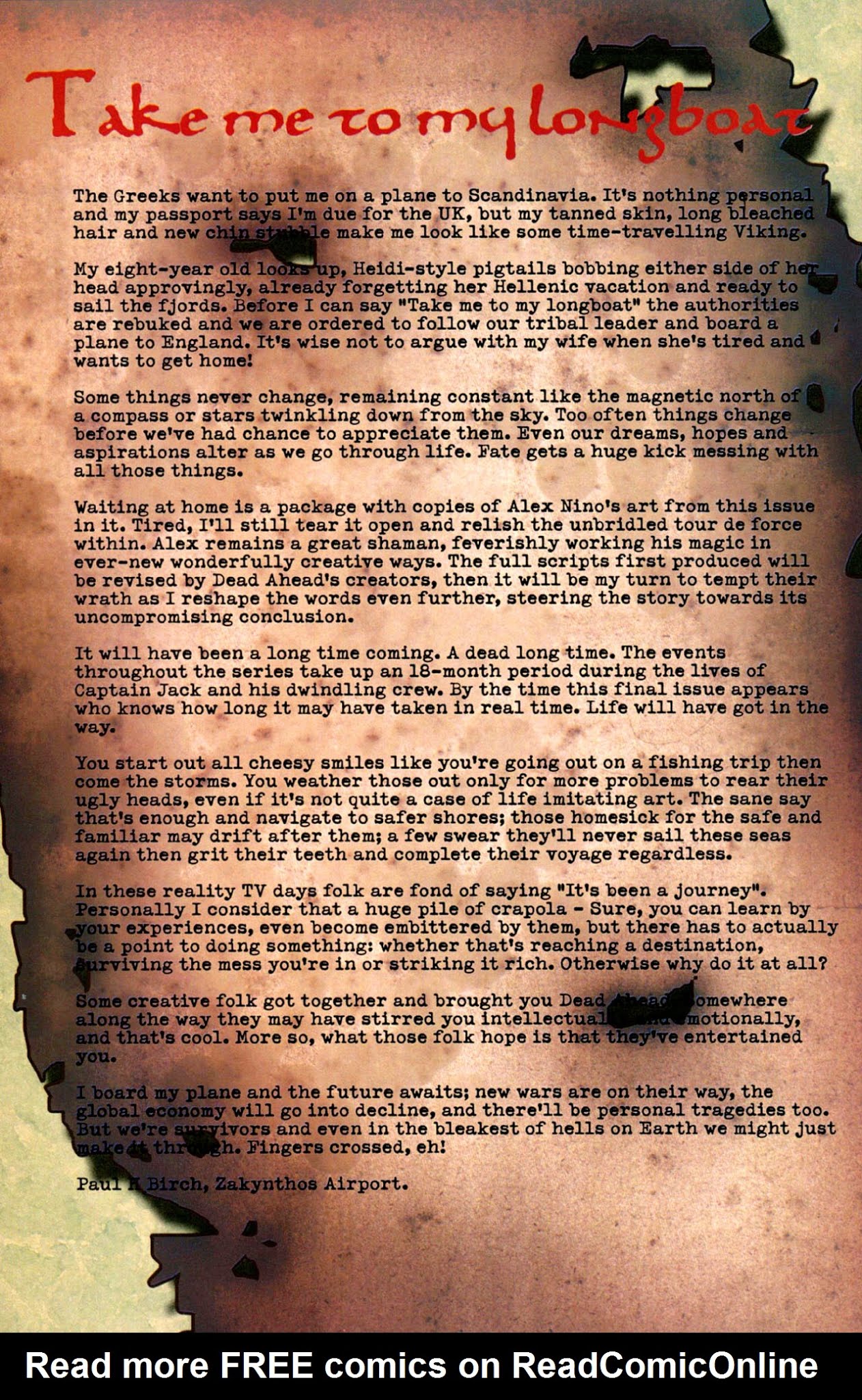 Read online Dead Ahead comic -  Issue #3 - 16