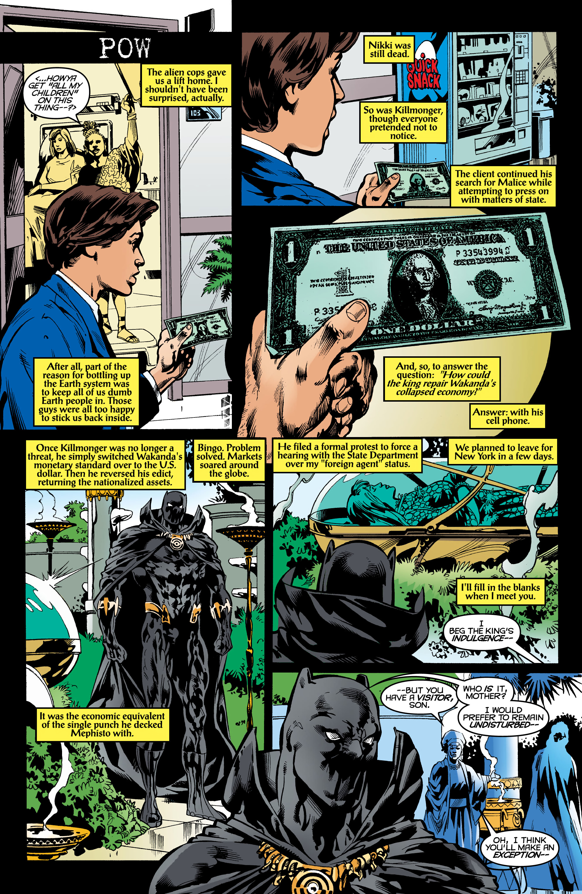 Read online Black Panther by Christopher Priest Omnibus comic -  Issue # TPB (Part 6) - 96