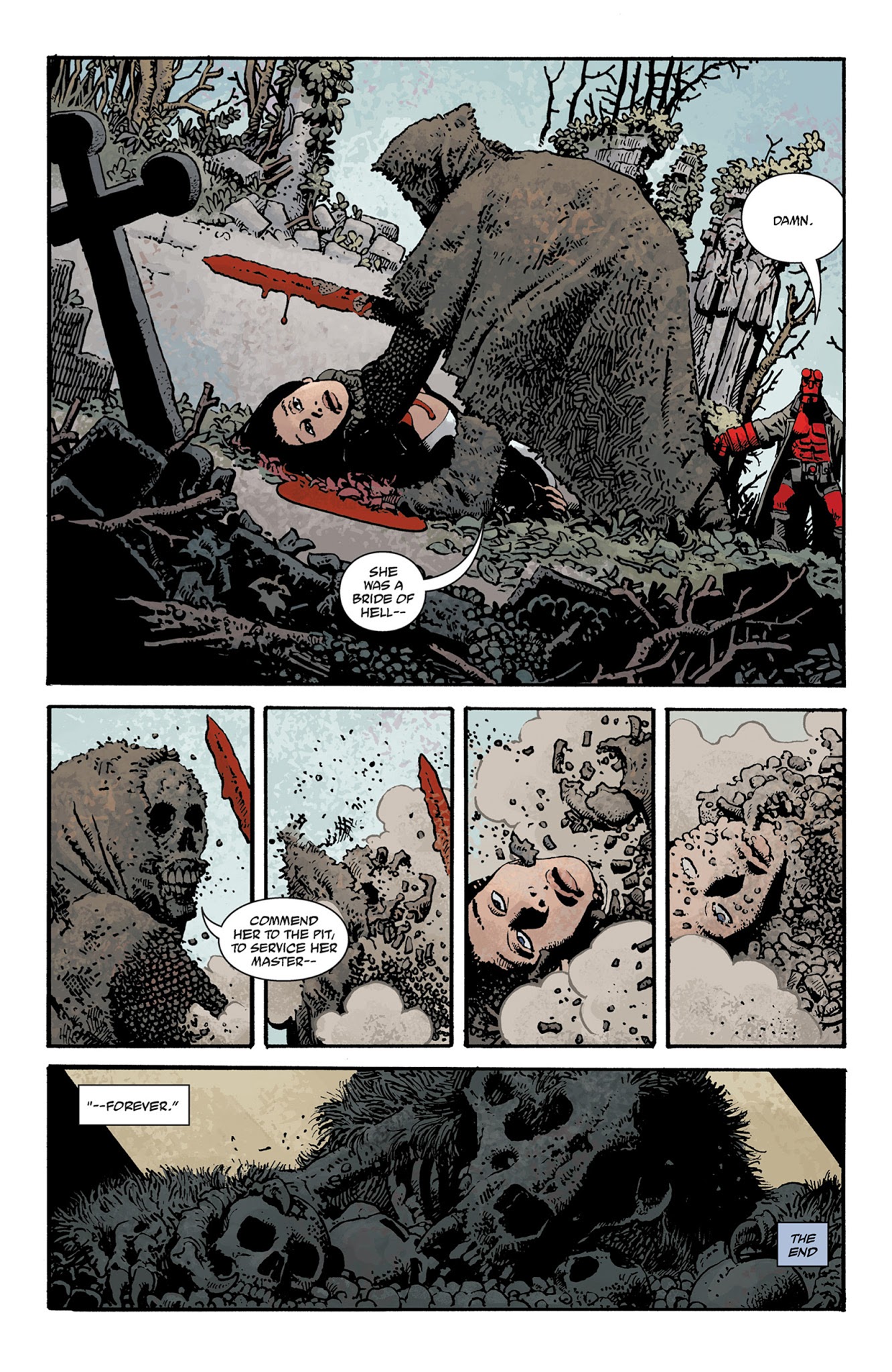 Read online Hellboy: The Bride Of Hell  and Others comic -  Issue # TPB - 143