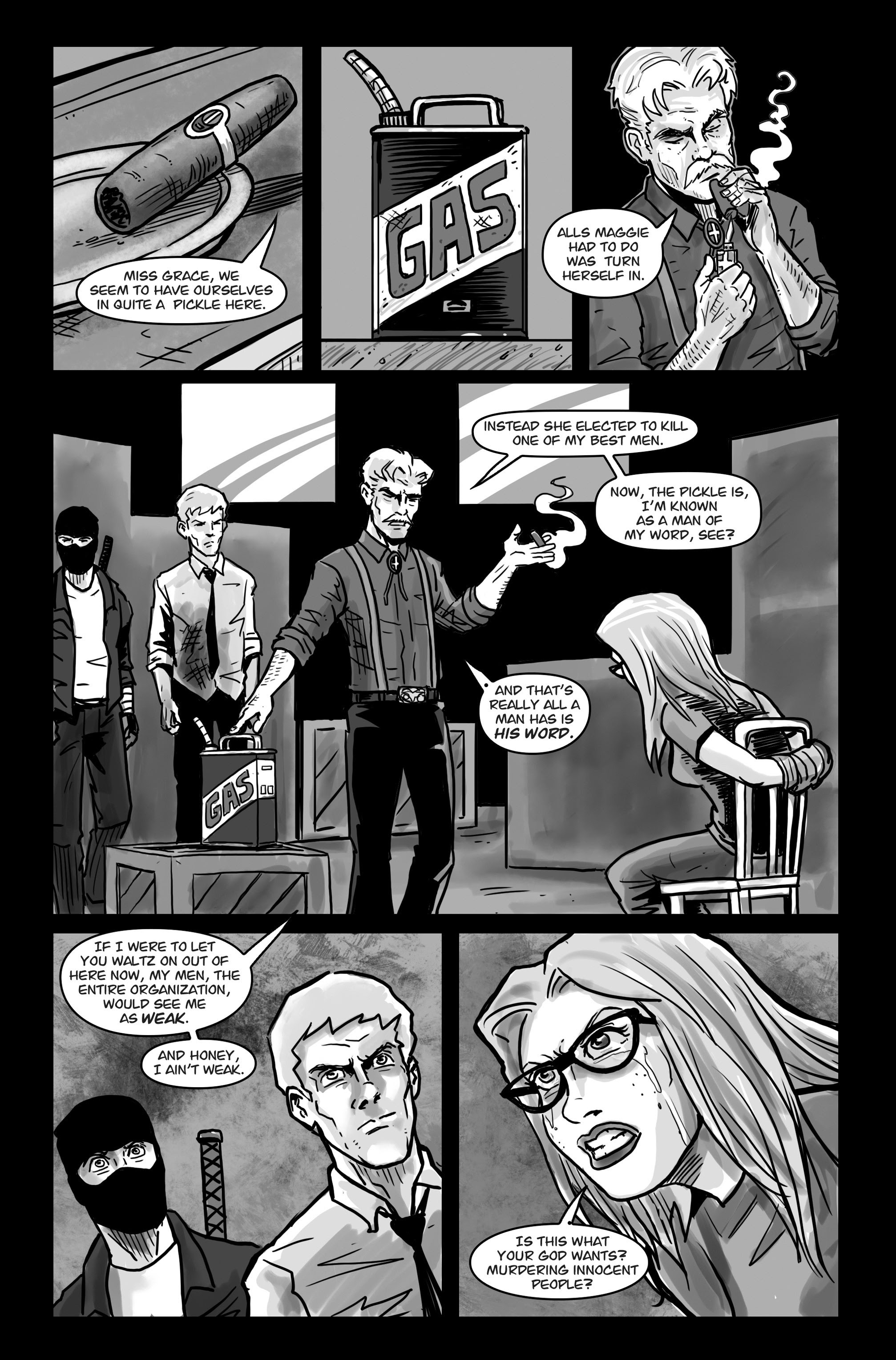 Read online The God Child comic -  Issue #4 - 14