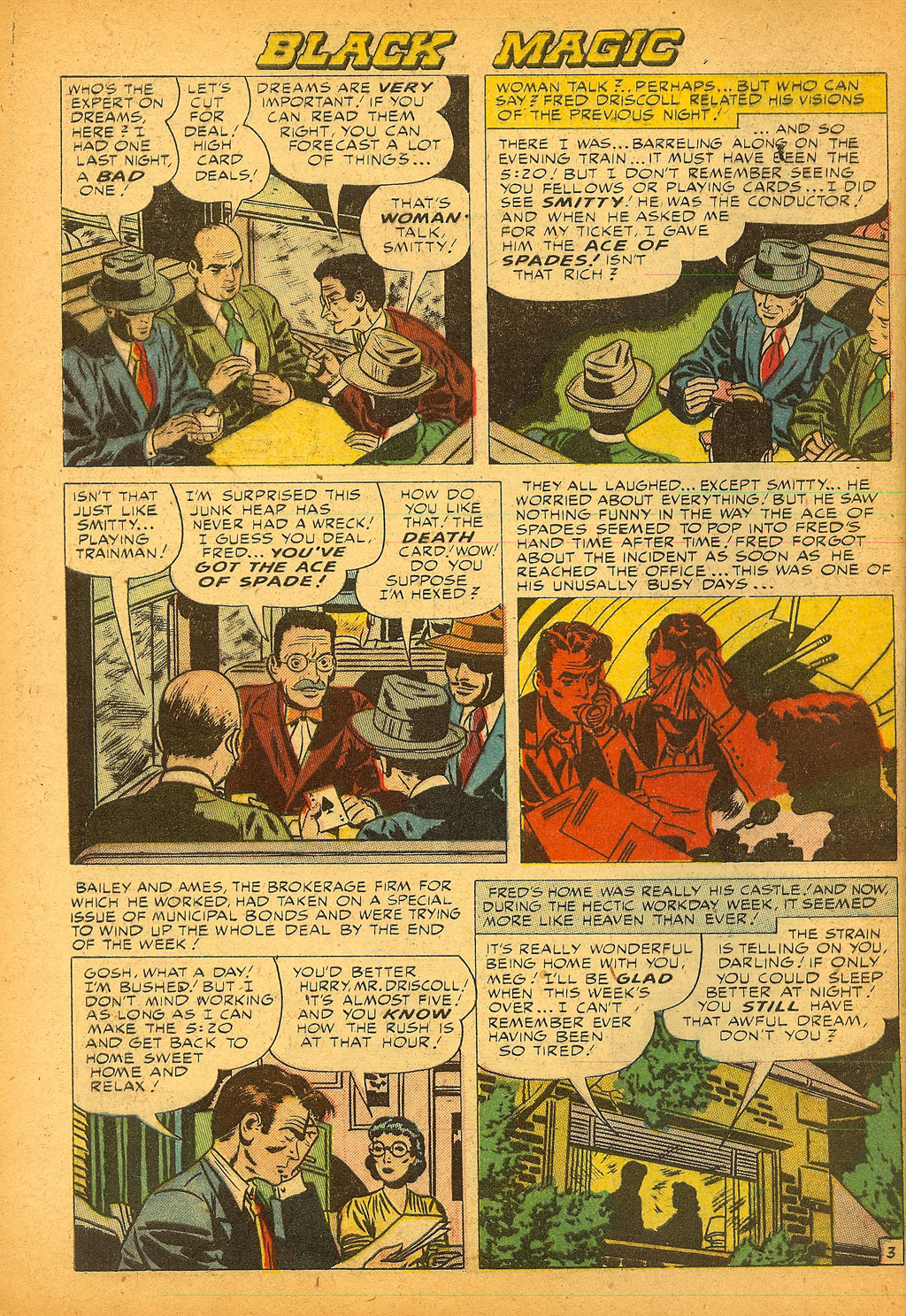 Read online Black Magic (1950) comic -  Issue #7 - 30