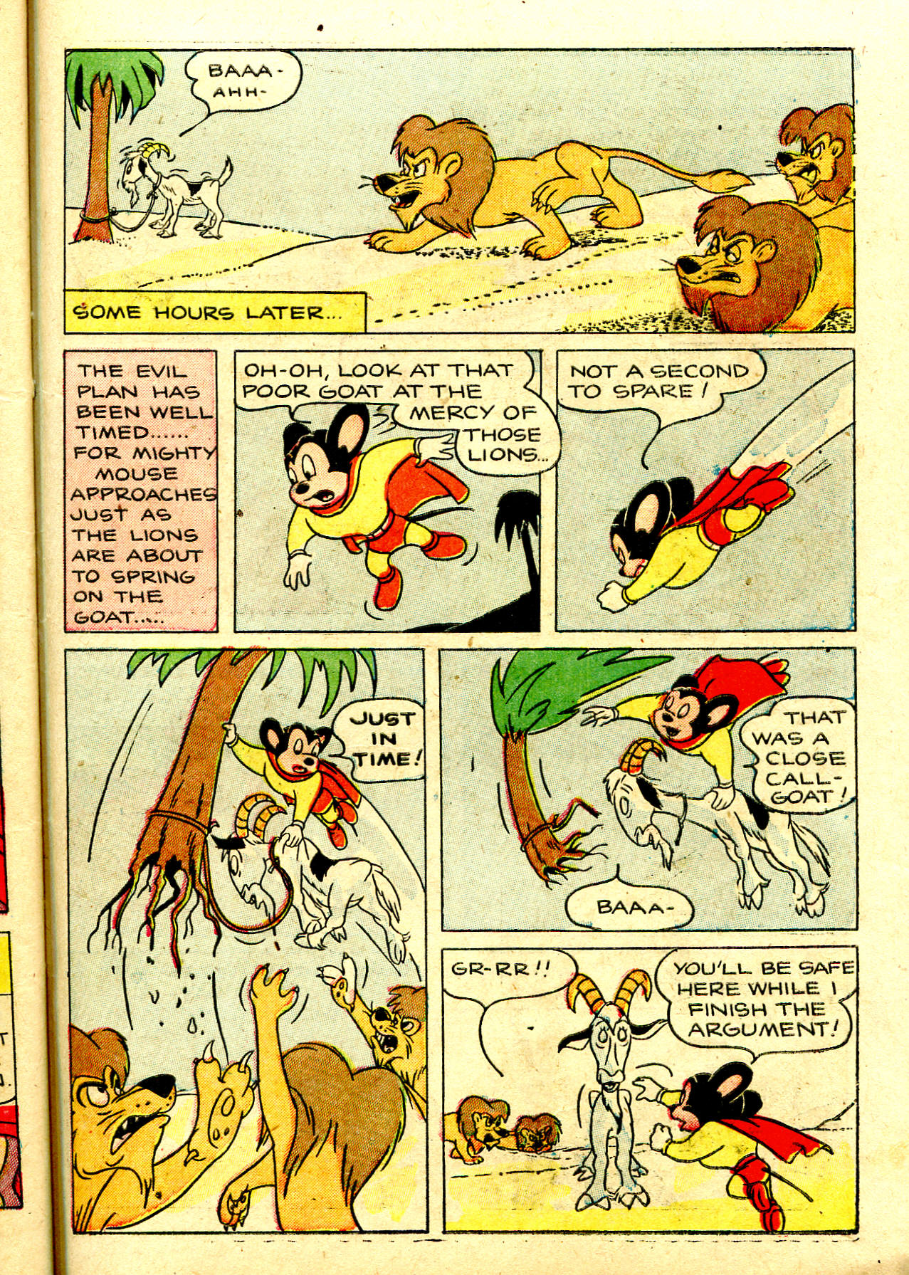 Read online Paul Terry's Mighty Mouse Comics comic -  Issue #42 - 74