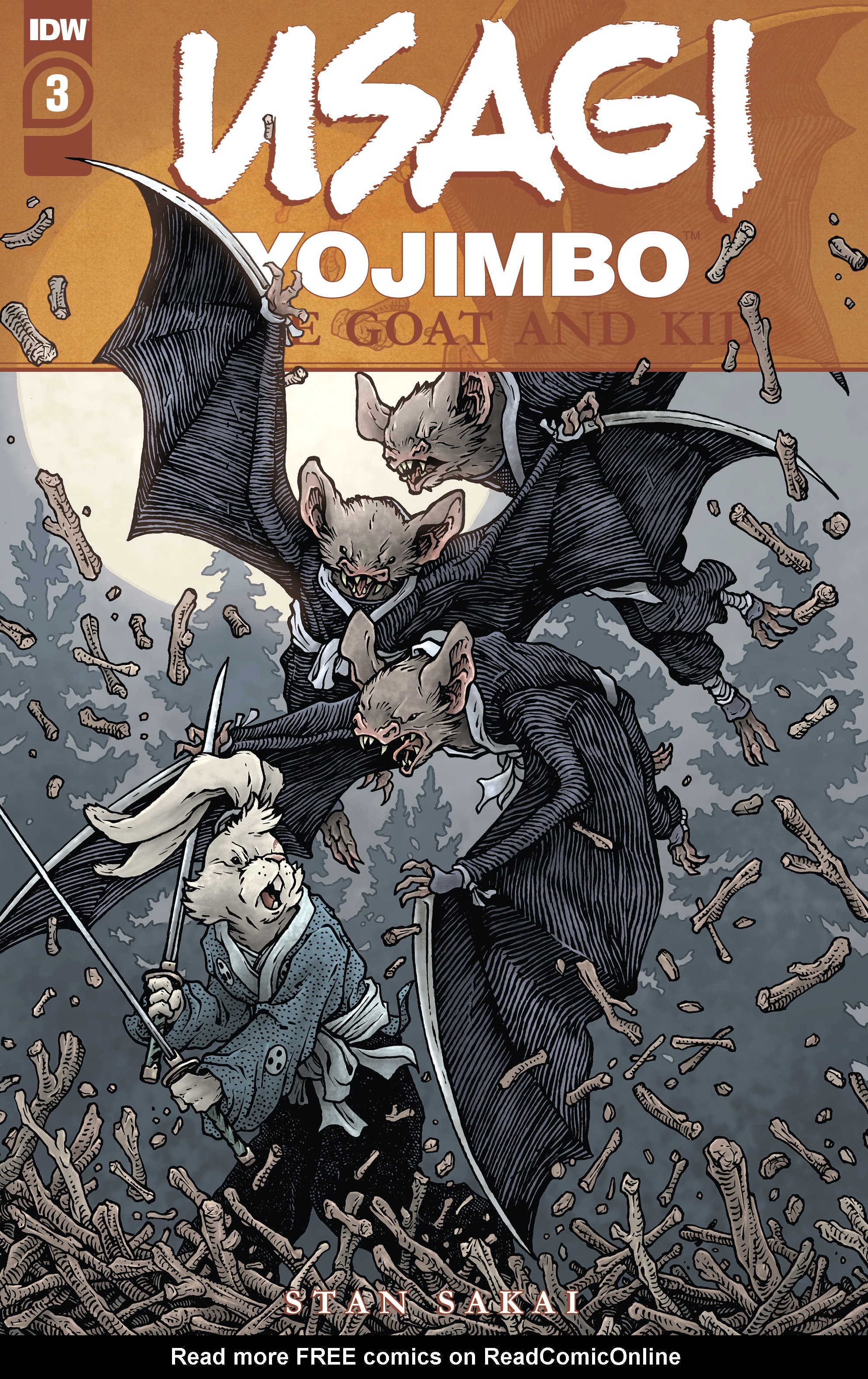 Read online Usagi Yojimbo: Lone Goat and Kid comic -  Issue #3 - 1