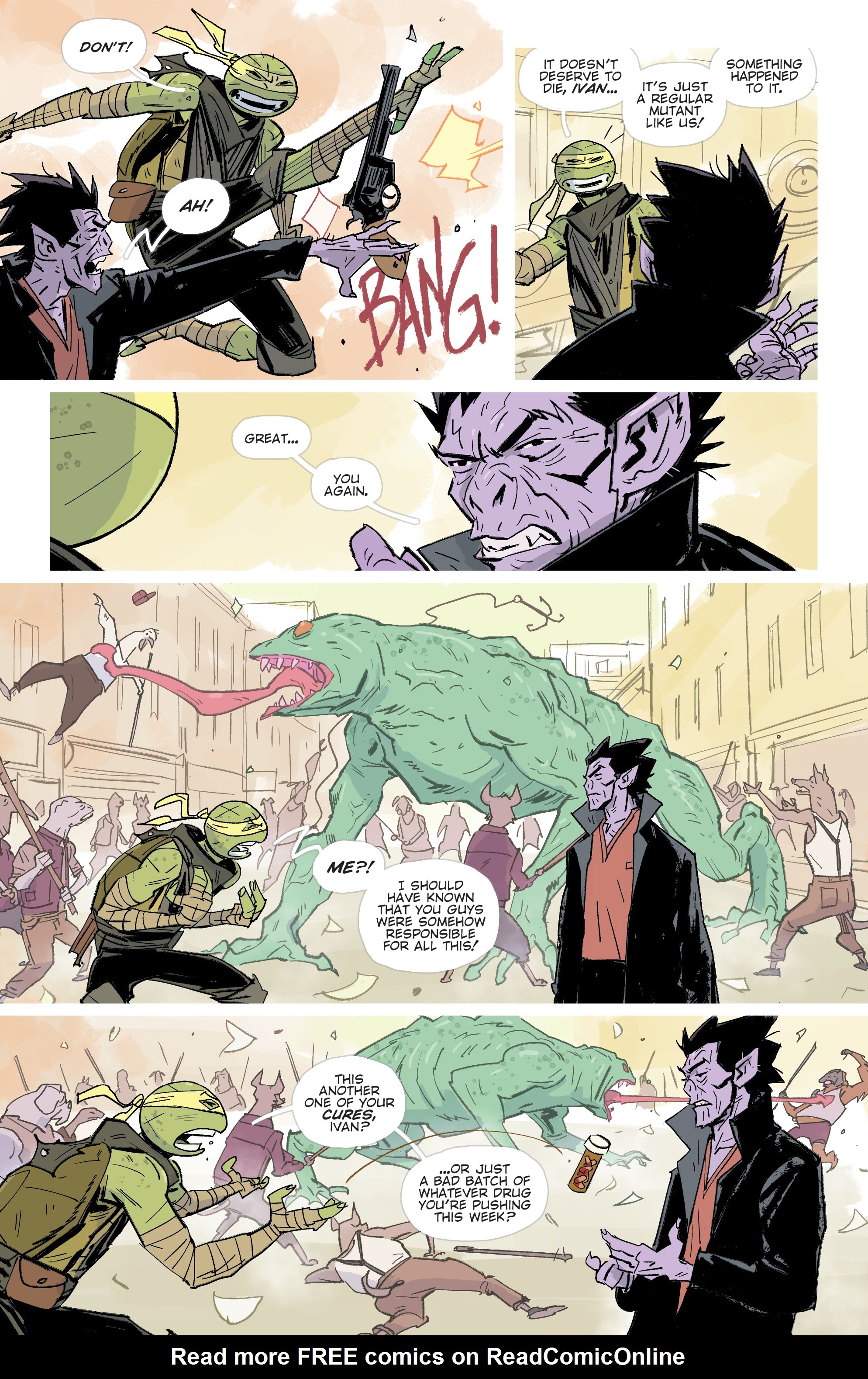 Read online Teenage Mutant Ninja Turtles: Jennika II comic -  Issue #1 - 24