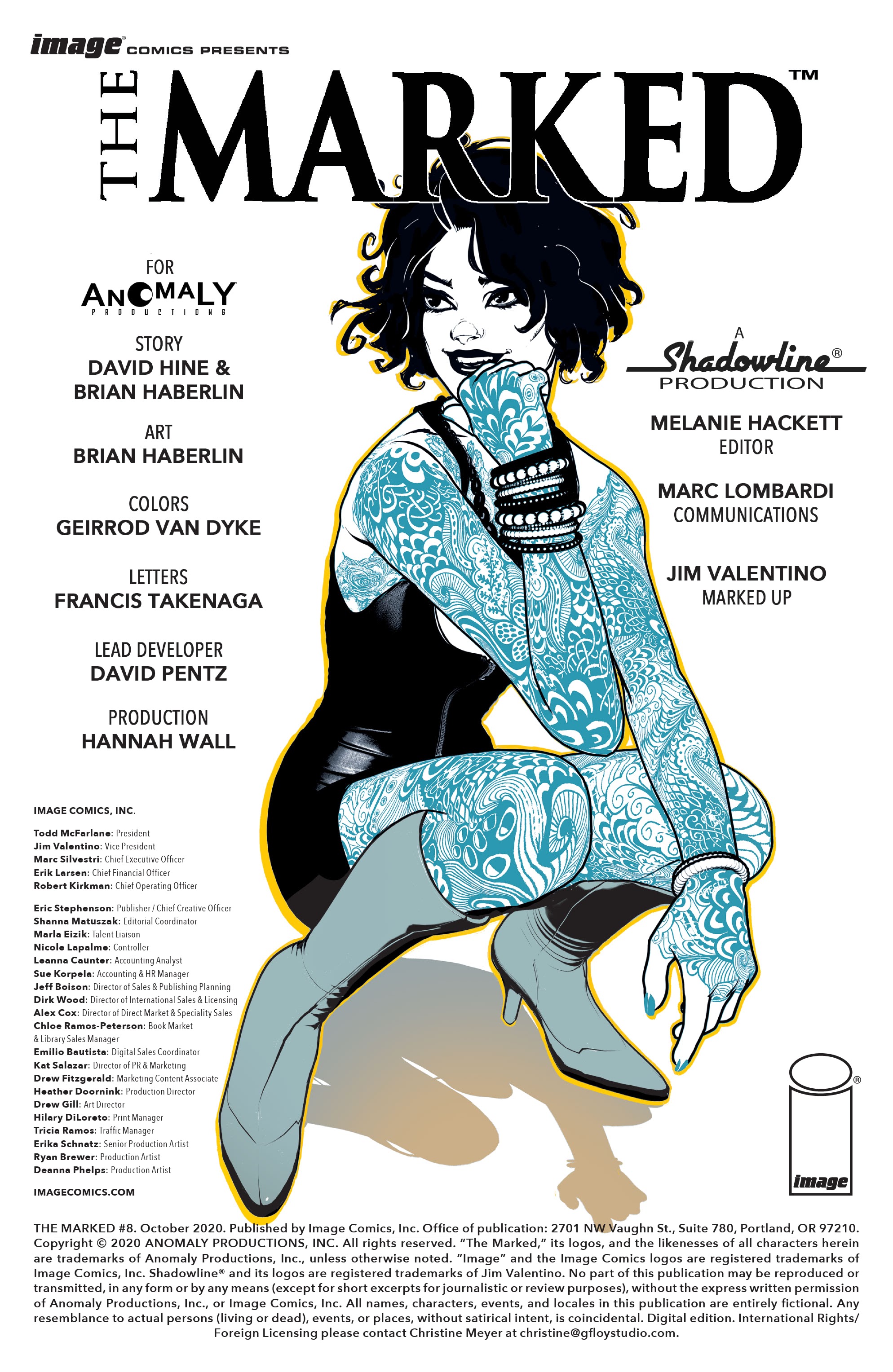 Read online The Marked comic -  Issue #8 - 2