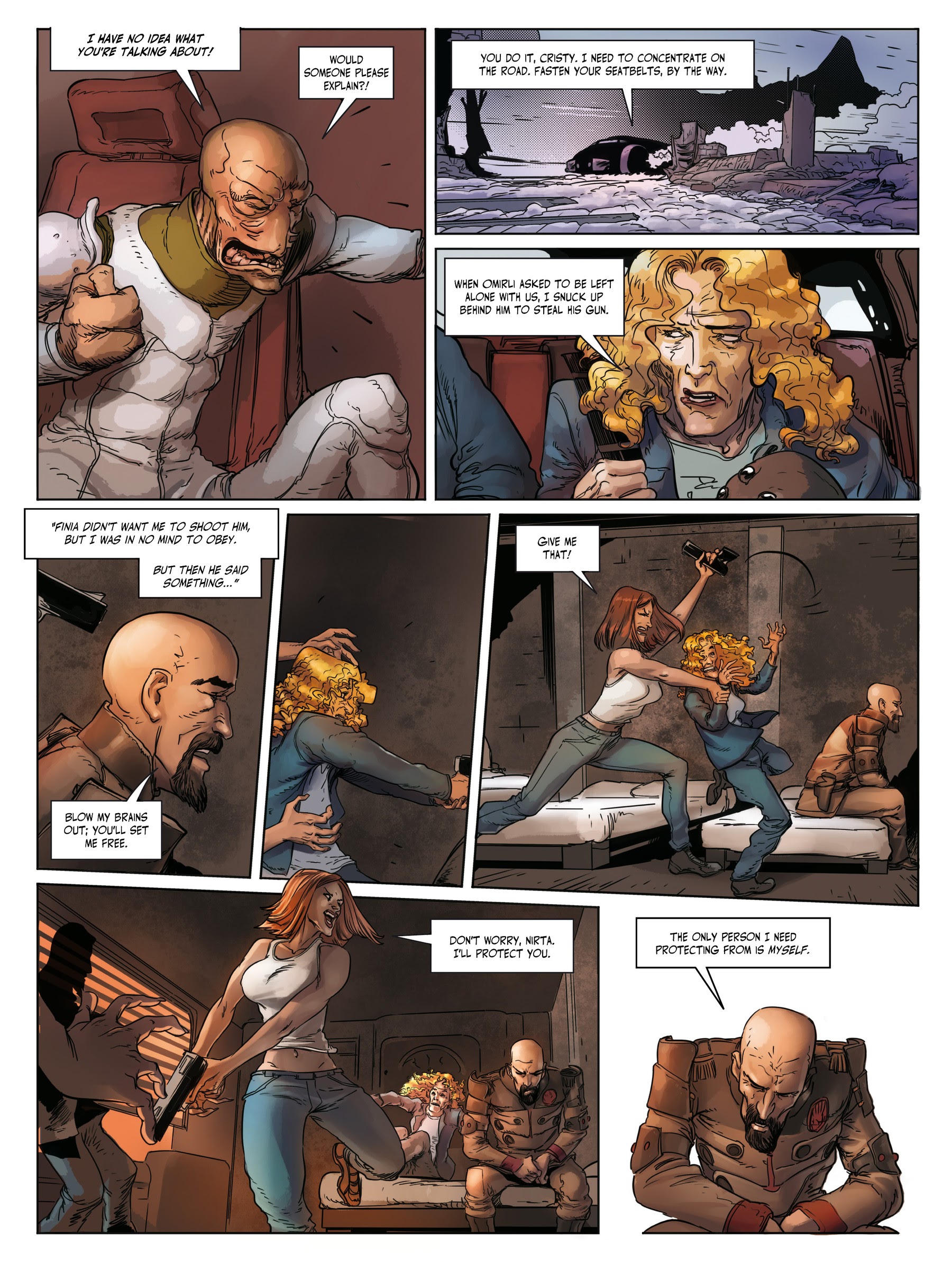 Read online Off-World Blues comic -  Issue #3 - 29