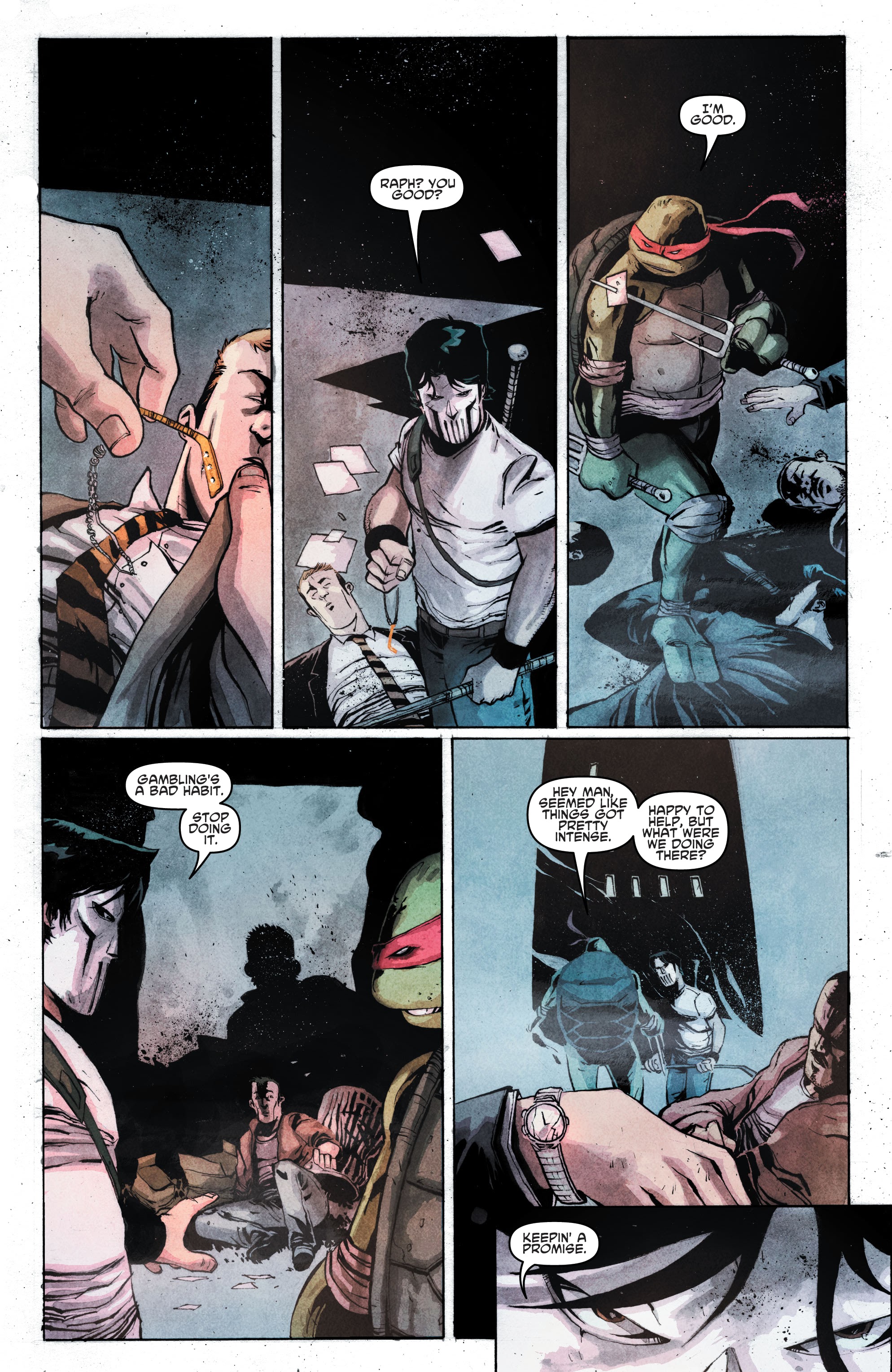 Read online Teenage Mutant Ninja Turtles: Best Of comic -  Issue # Casey Jones - 87
