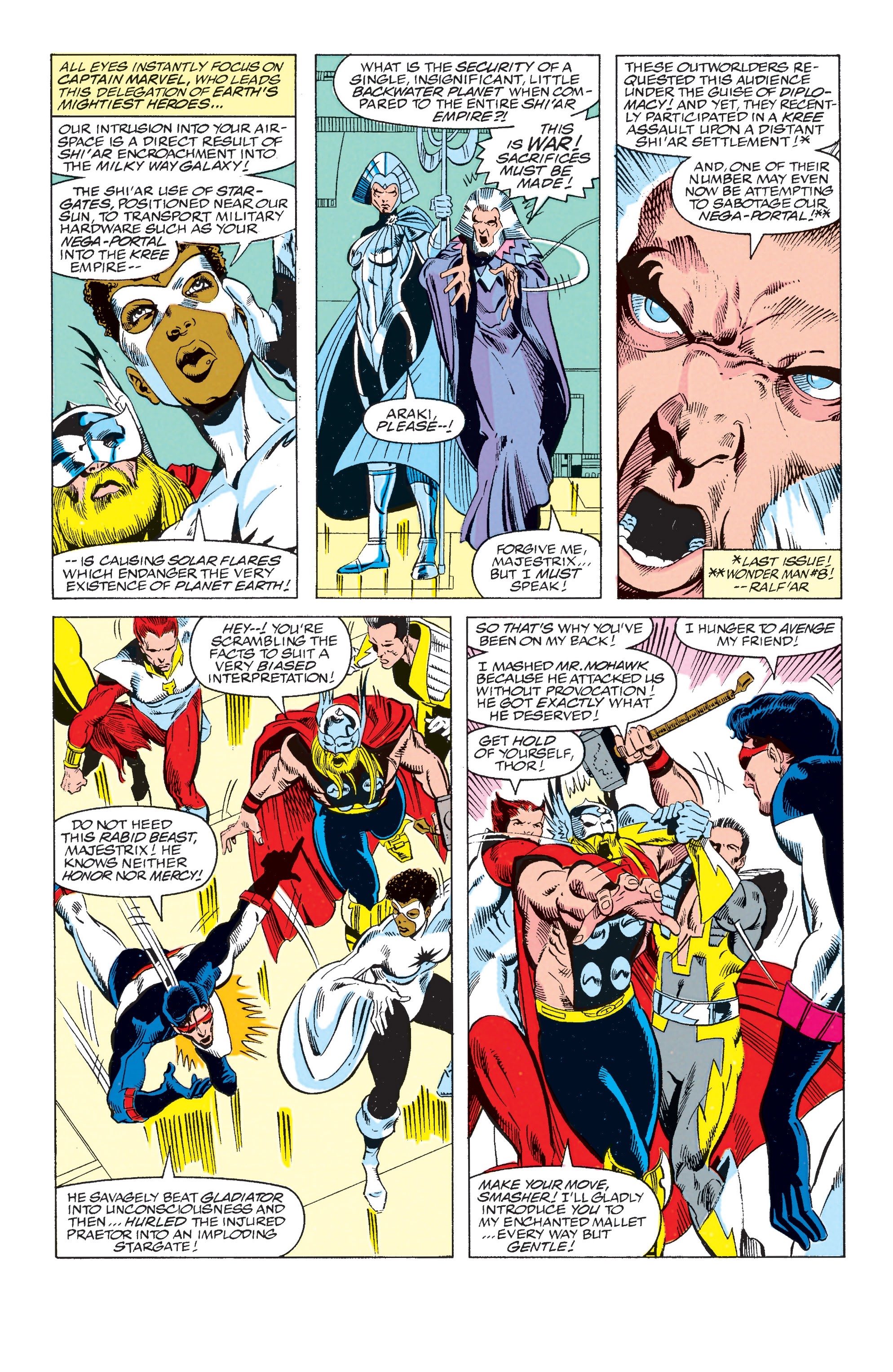 Read online Avengers Epic Collection: Operation Galactic Storm comic -  Issue # TPB (Part 3) - 95