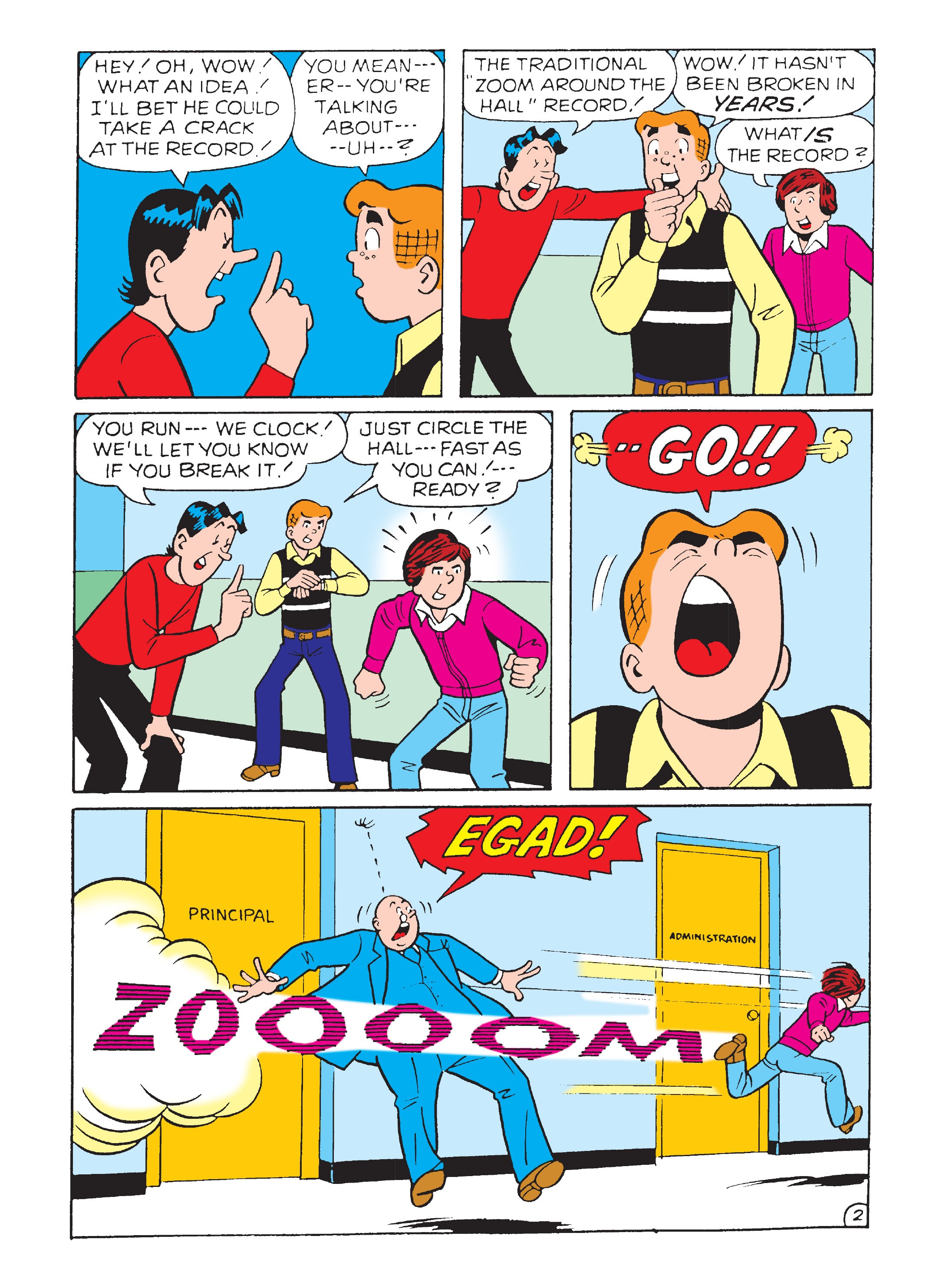 Read online Archie's Double Digest Magazine comic -  Issue #257 - 96