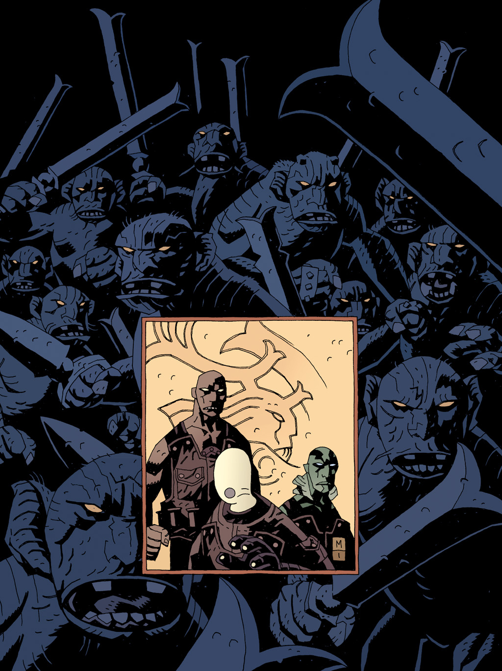 Read online The Art of Hellboy comic -  Issue # TPB - 155